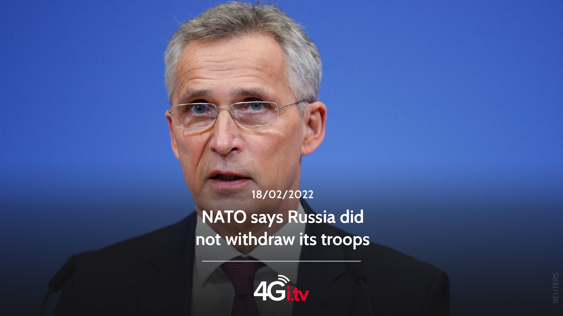 Read more about the article NATO says Russia did not withdraw its troops
