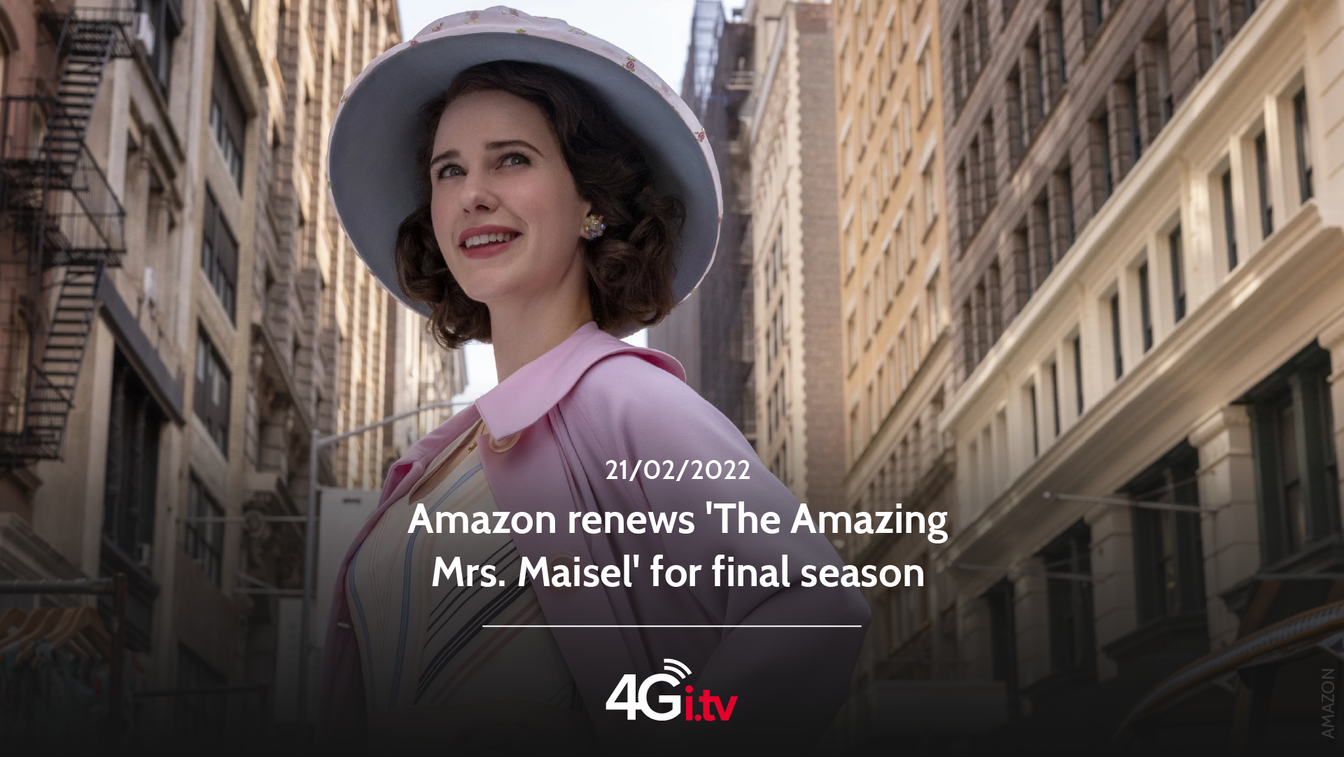 Подробнее о статье Amazon renews ‘The Amazing Mrs. Maisel’ for final season