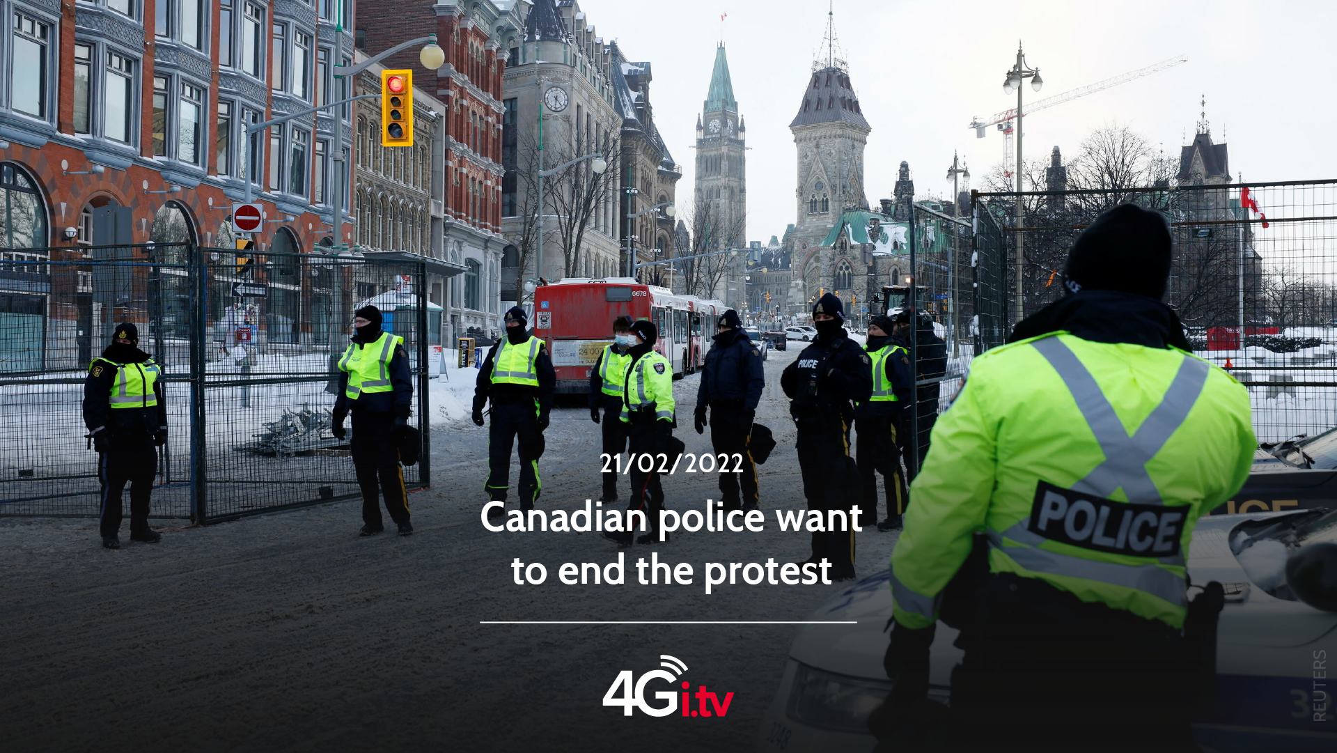 Lesen Sie mehr über den Artikel Canadian police want to end the protest