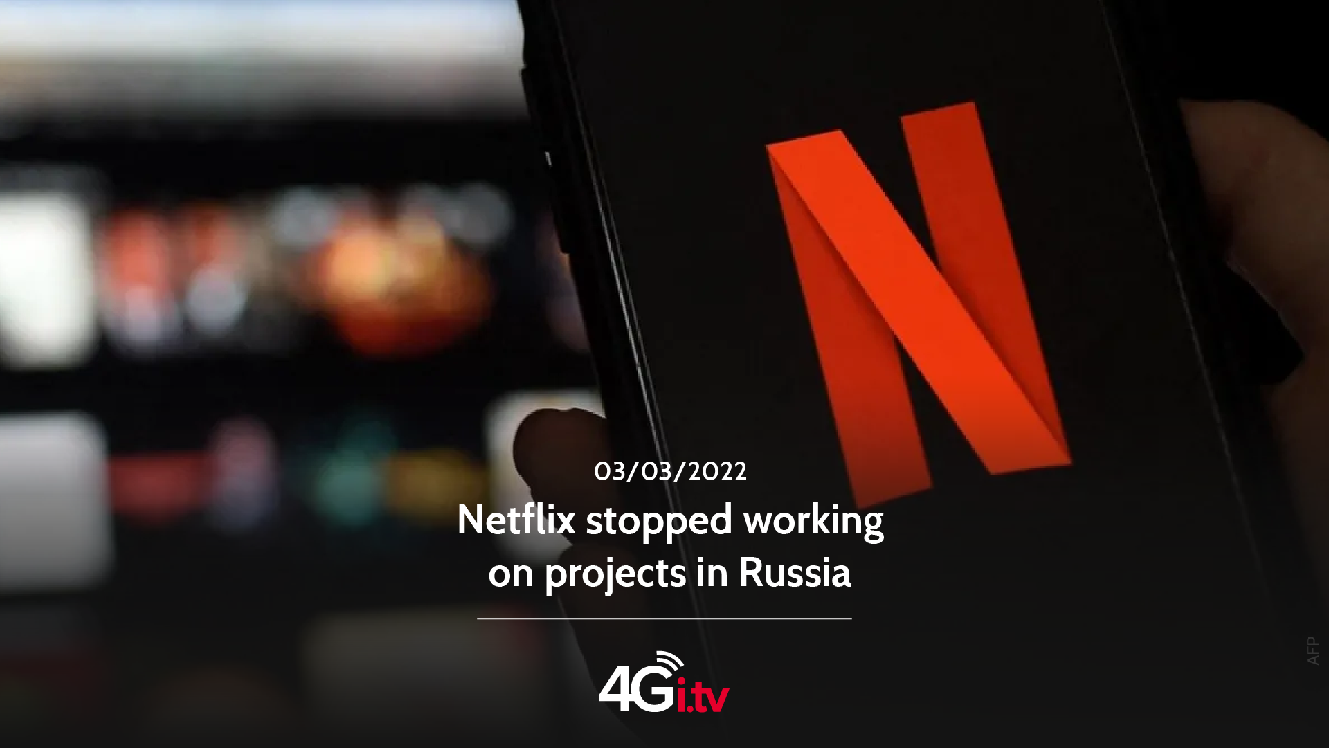Подробнее о статье Netflix stopped working on projects in Russia