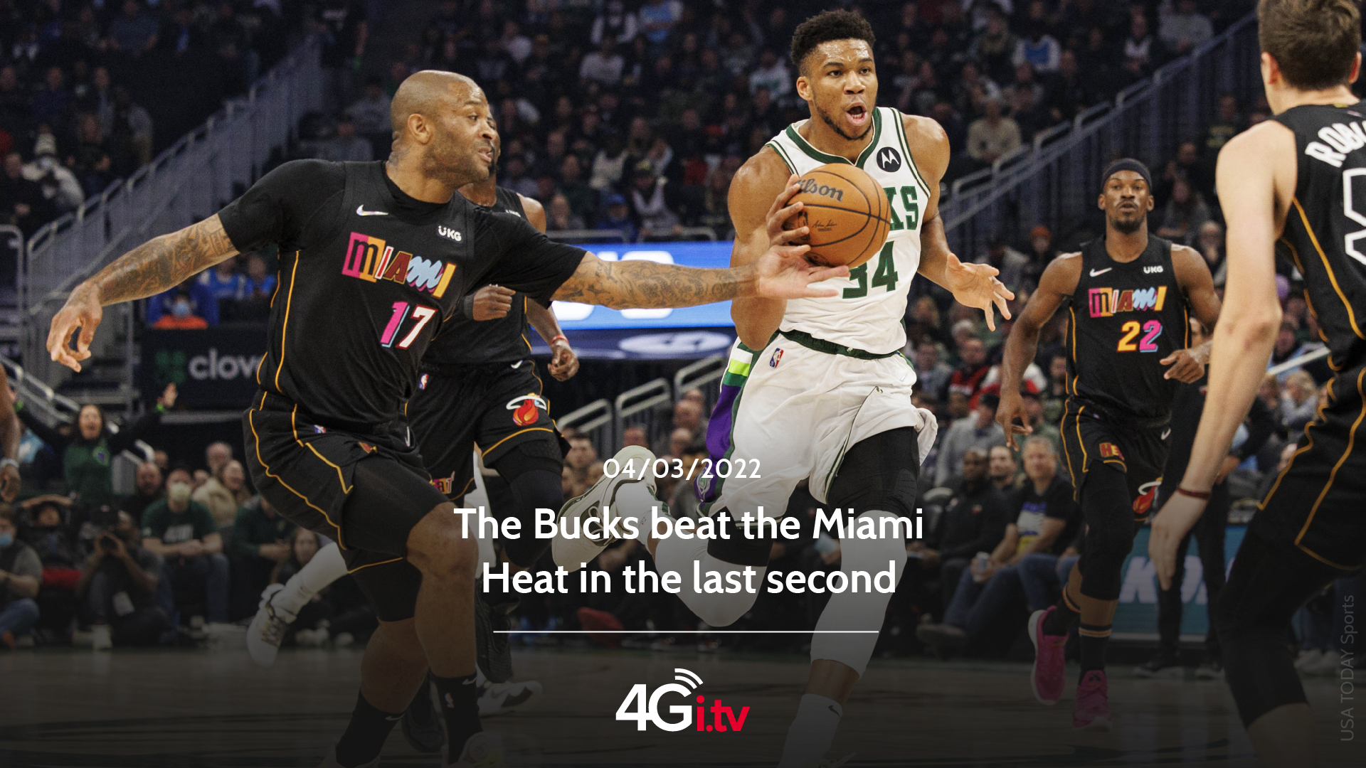 Read more about the article The Bucks beat the Miami Heat in the last second