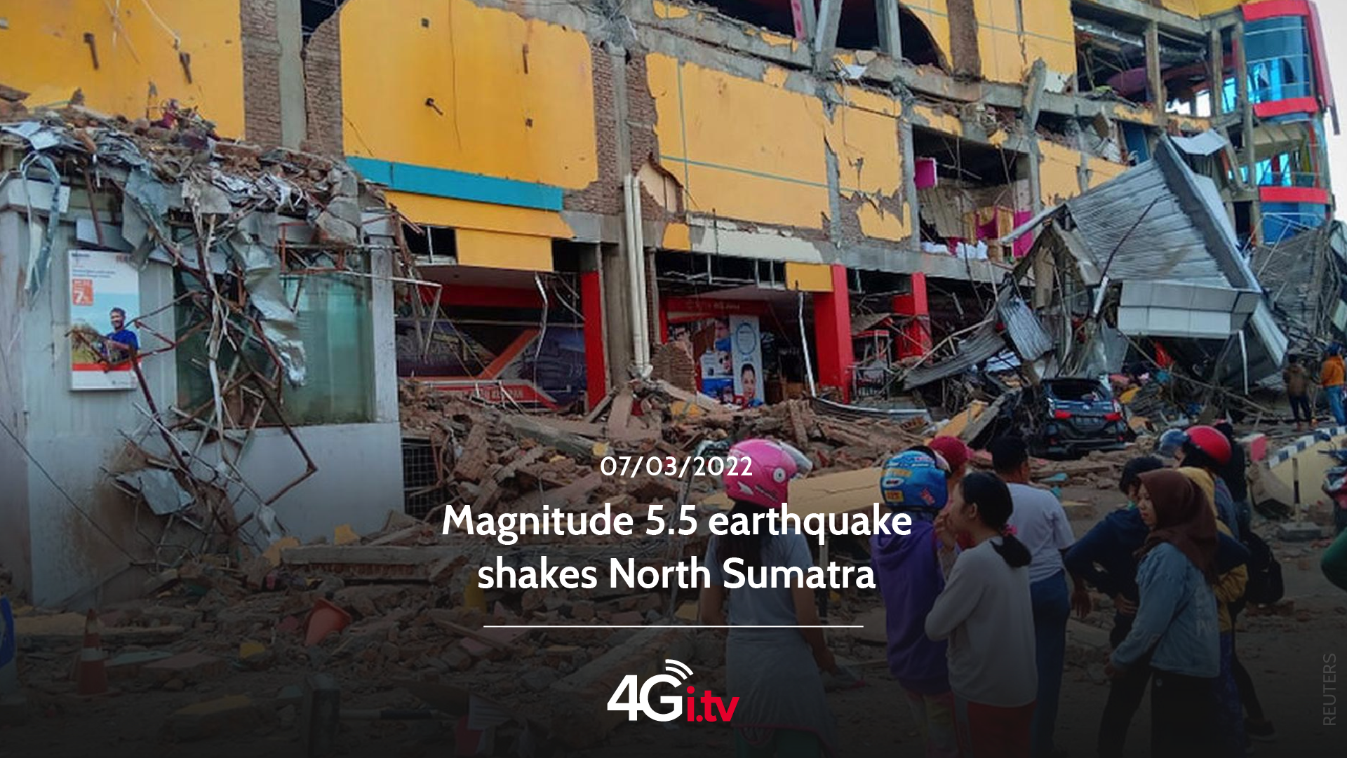Lesen Sie mehr über den Artikel Magnitude 5.5 earthquake shakes North Sumatra