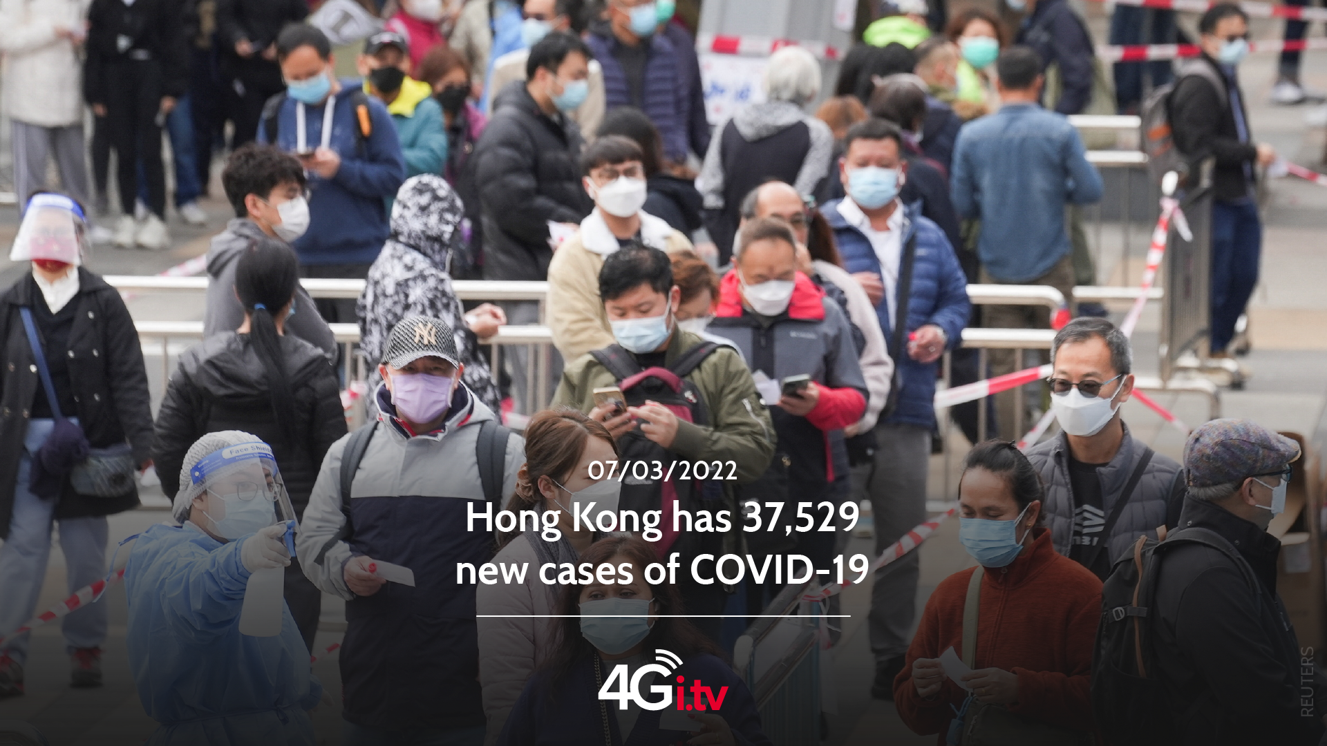Подробнее о статье Hong Kong has 37,529 new cases of COVID-19