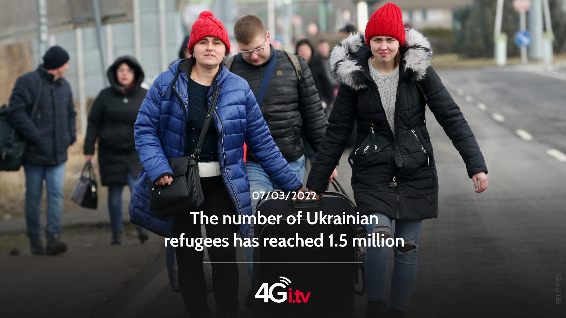 Подробнее о статье The number of Ukrainian refugees has reached 1.5 million