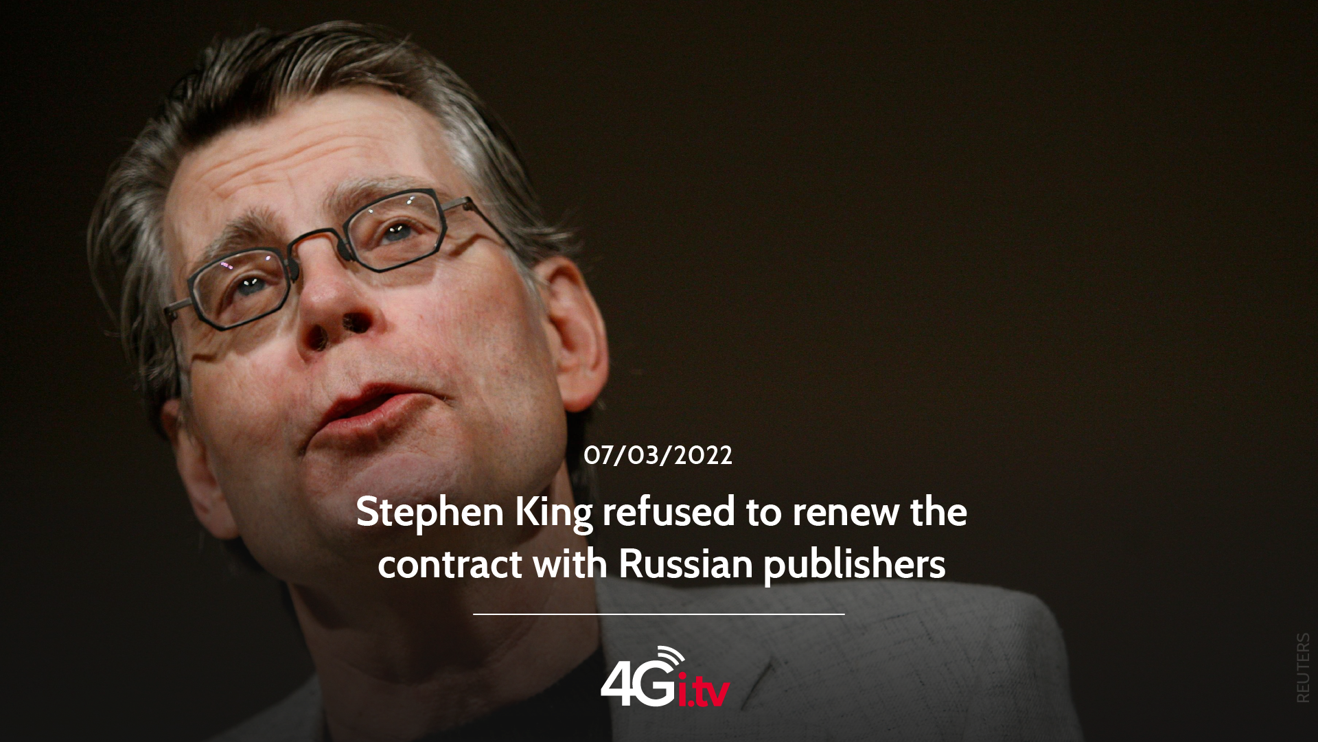 Lee más sobre el artículo Stephen King refused to renew the contract with Russian publishers