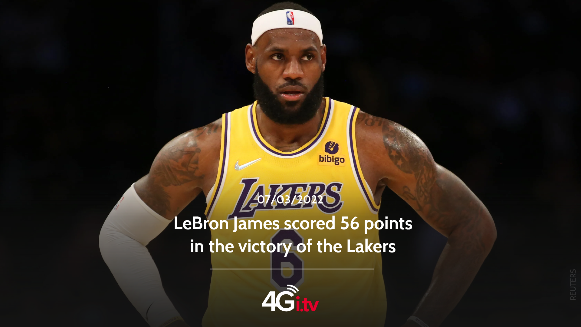 Lesen Sie mehr über den Artikel LeBron James scored 56 points in the victory of the Lakers