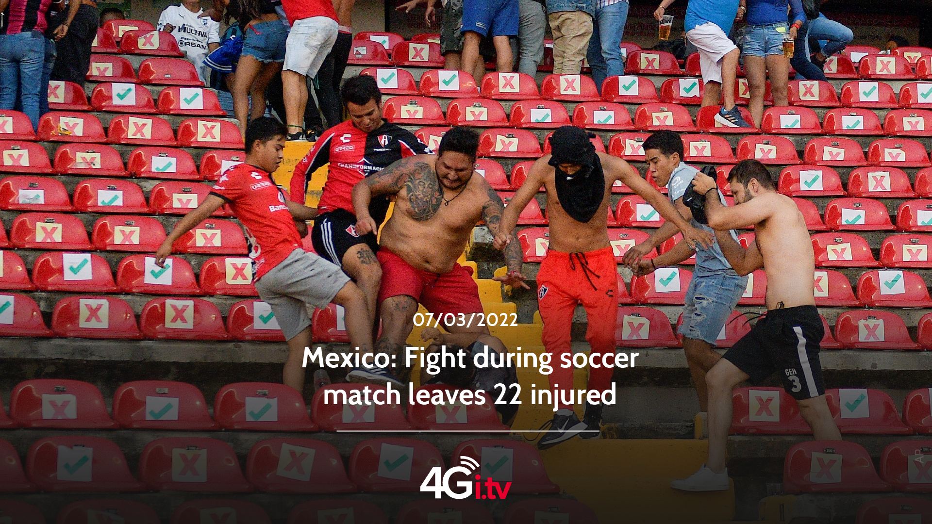 Lee más sobre el artículo Mexico: Fight during soccer match leaves 22 injured