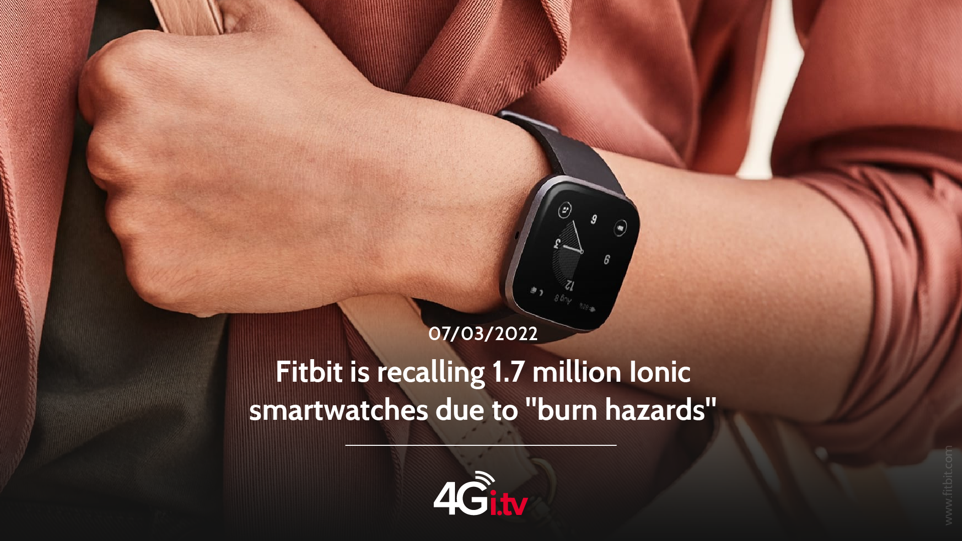 Lesen Sie mehr über den Artikel Fitbit is recalling 1.7 million Ionic smartwatches due to “burn hazards”