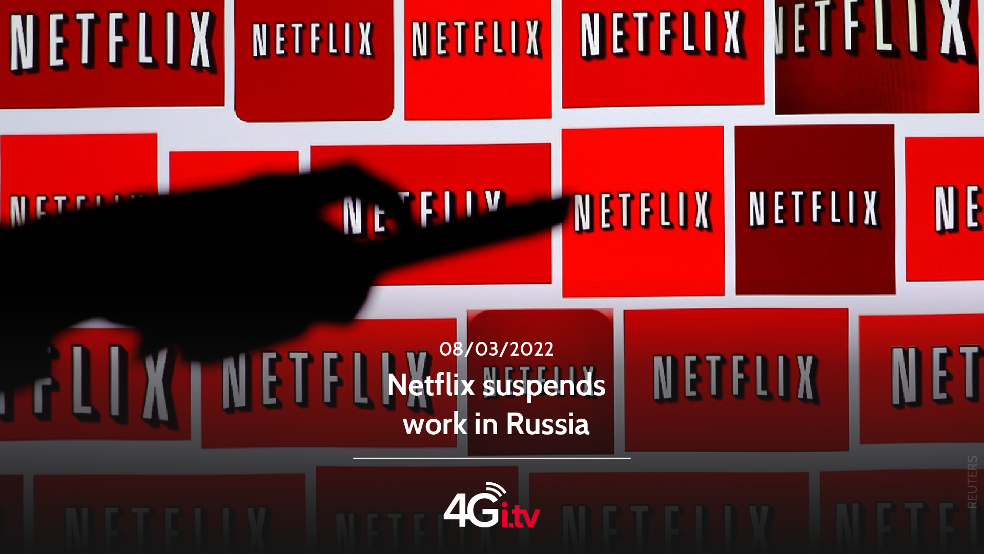 Read more about the article Netflix suspends work in Russia