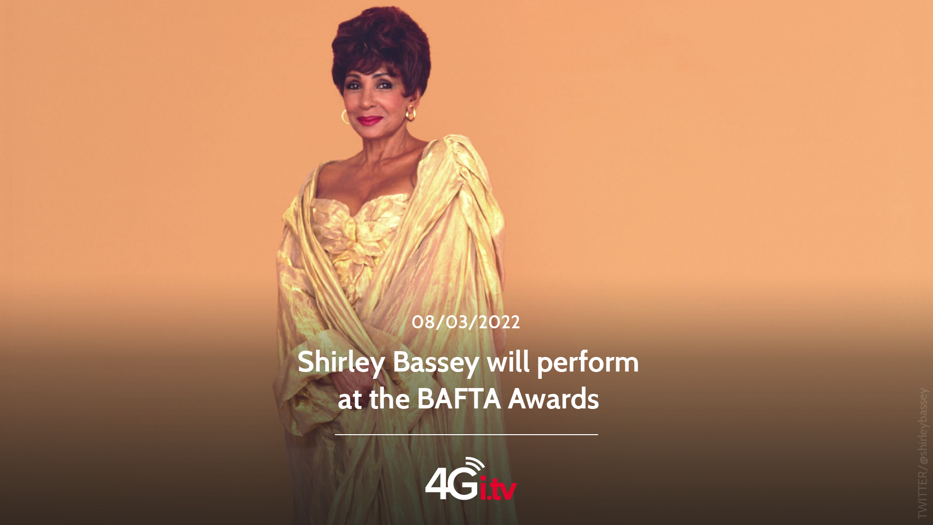 Подробнее о статье Shirley Bassey will perform at the BAFTA Awards