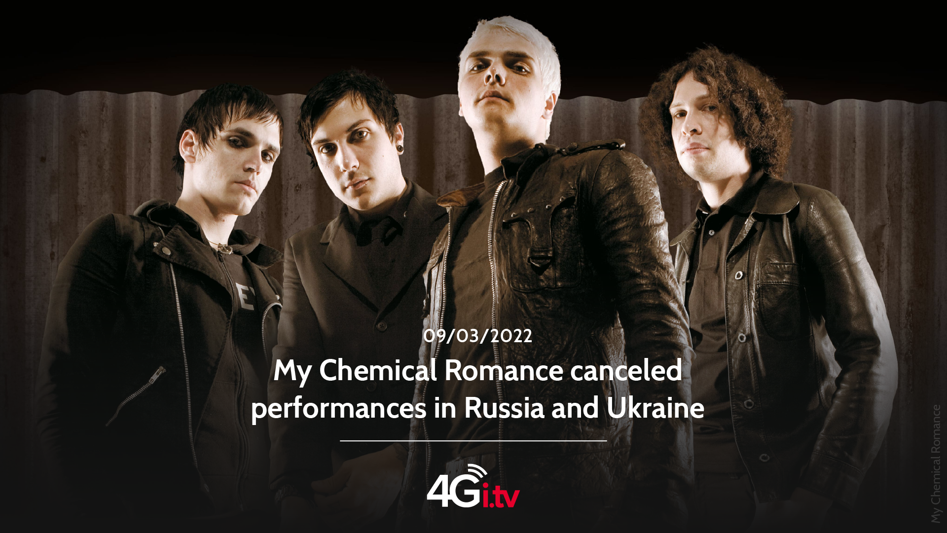 Lesen Sie mehr über den Artikel My Chemical Romance canceled performances in Russia and Ukraine