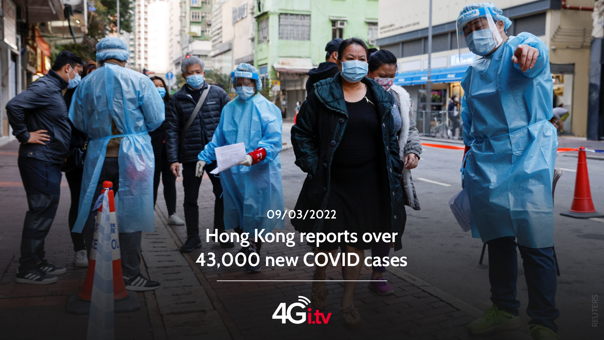 Read more about the article Hong Kong reports over 43,000 new COVID cases