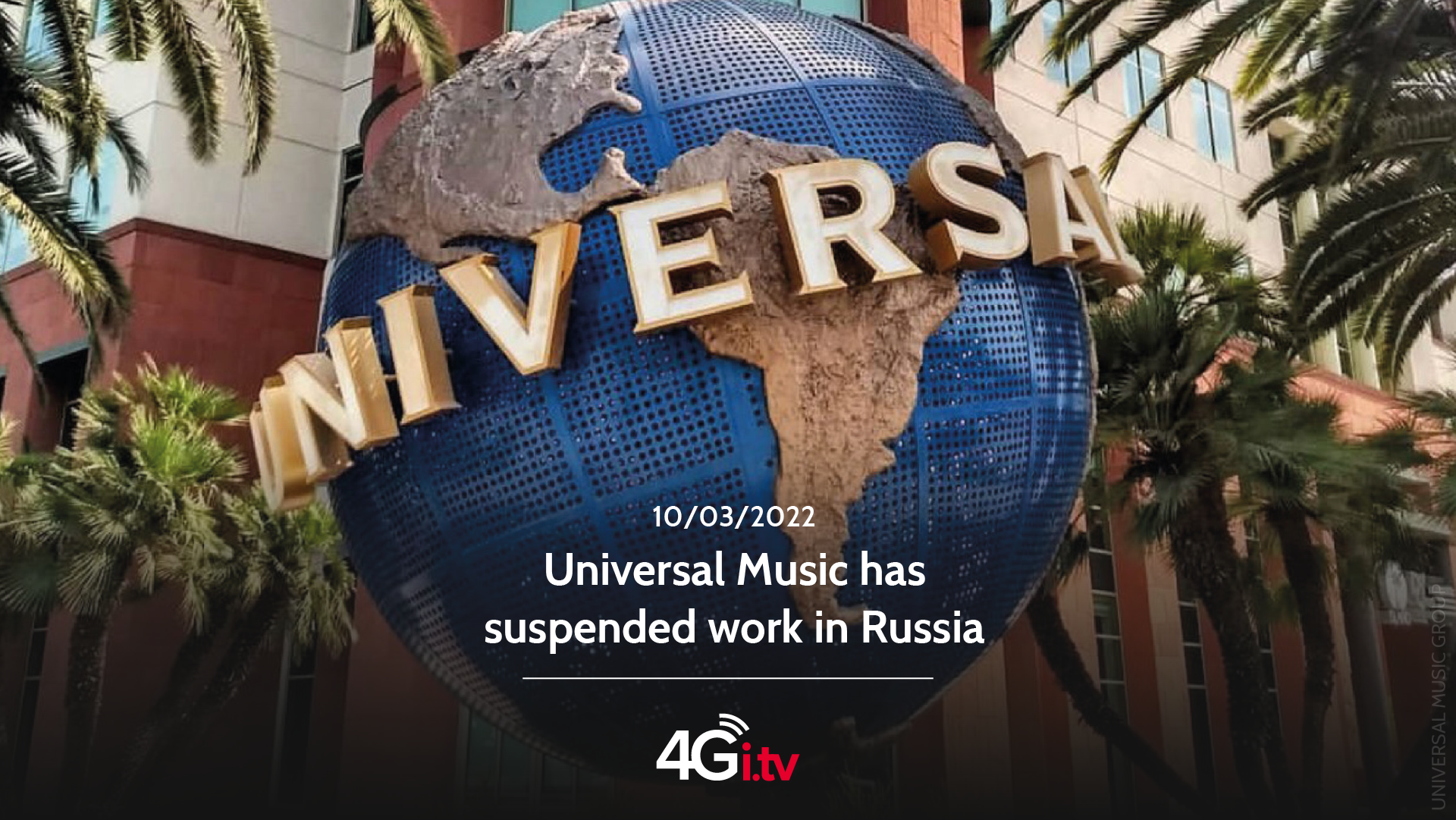 Подробнее о статье Universal Music has suspended work in Russia