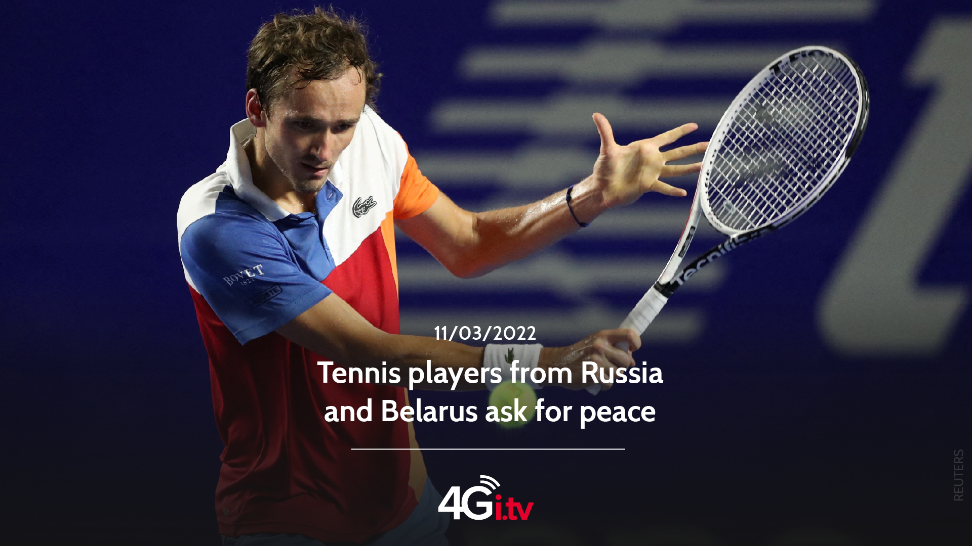 Read more about the article Tennis players from Russia and Belarus ask for peace