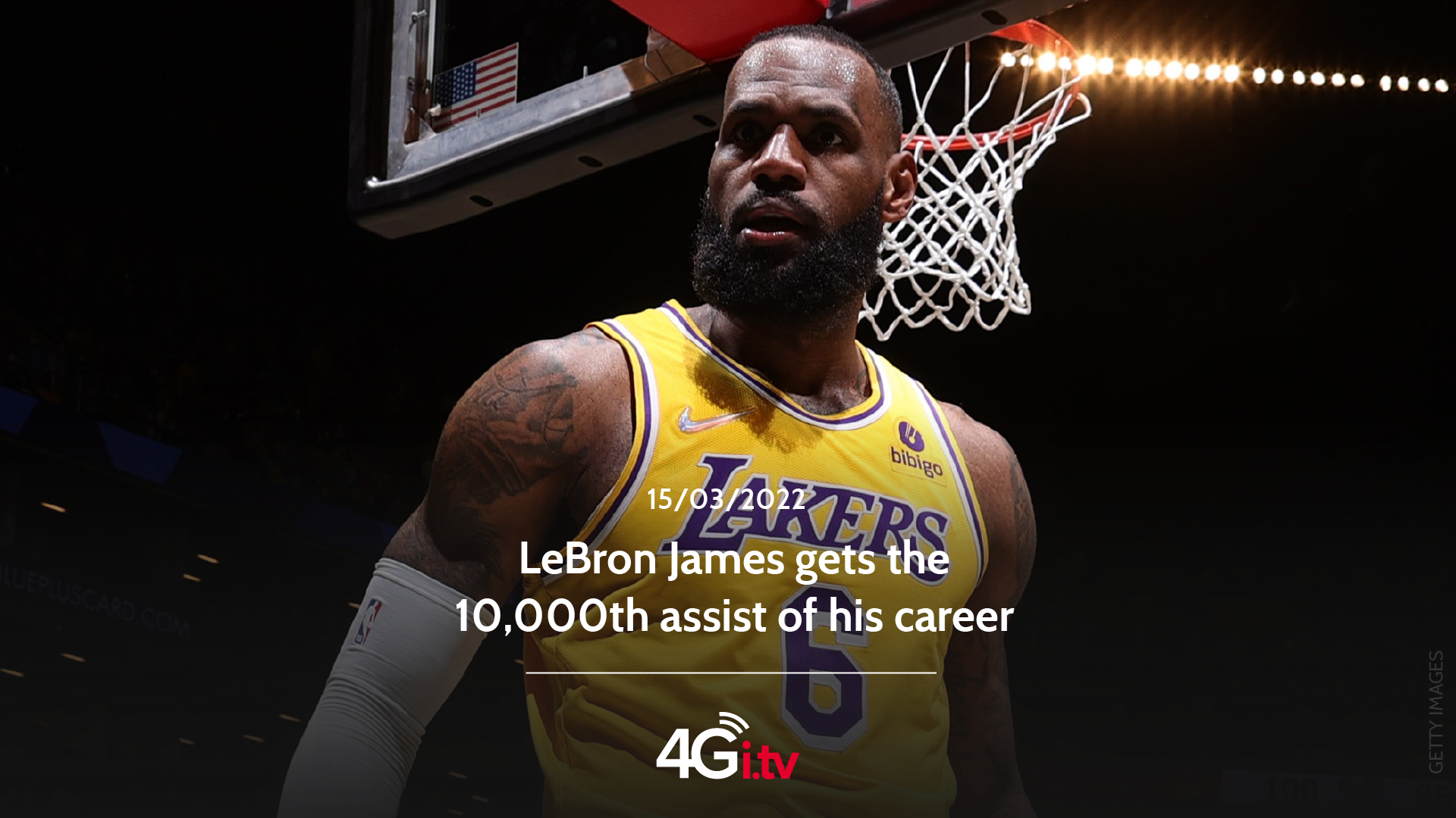 Read more about the article LeBron James gets the 10,000th assist of his career