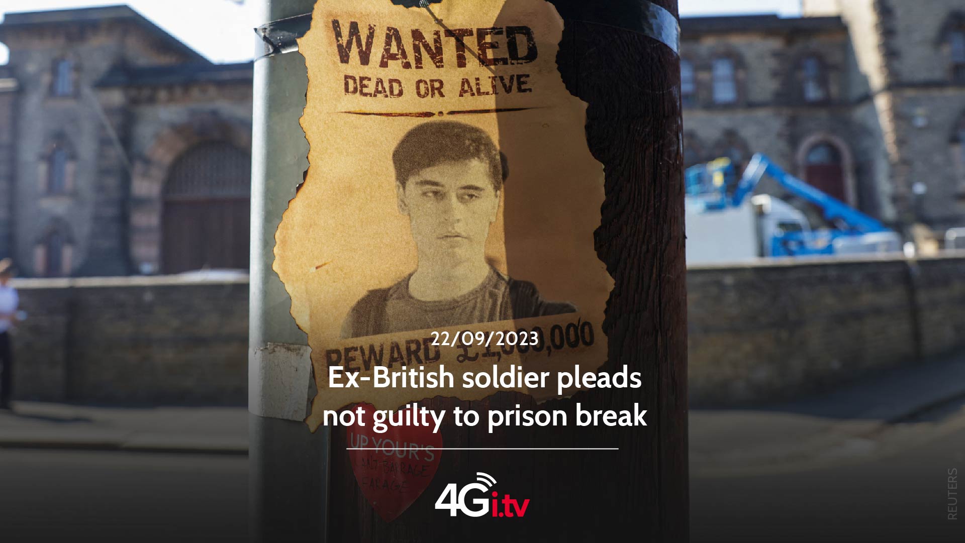 Read more about the article Ex-British soldier pleads not guilty to prison break