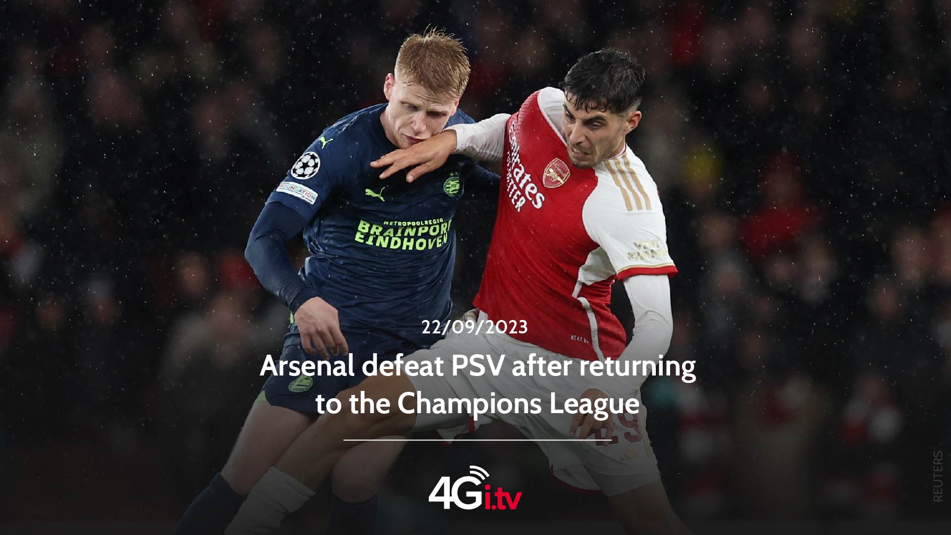 Lesen Sie mehr über den Artikel Arsenal defeat PSV after returning to the Champions League