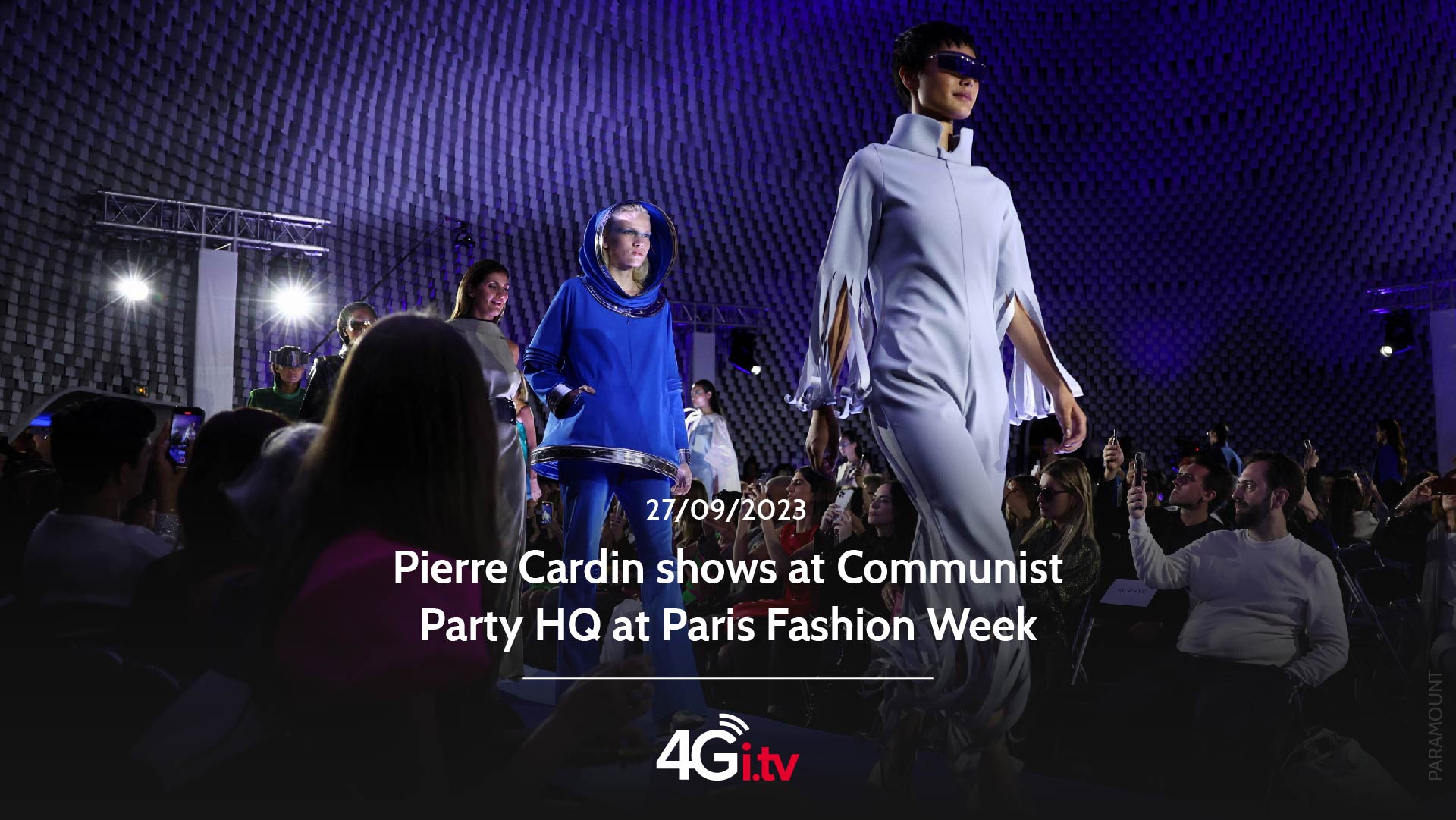 Lee más sobre el artículo Pierre Cardin shows at Communist Party HQ at Paris Fashion Week