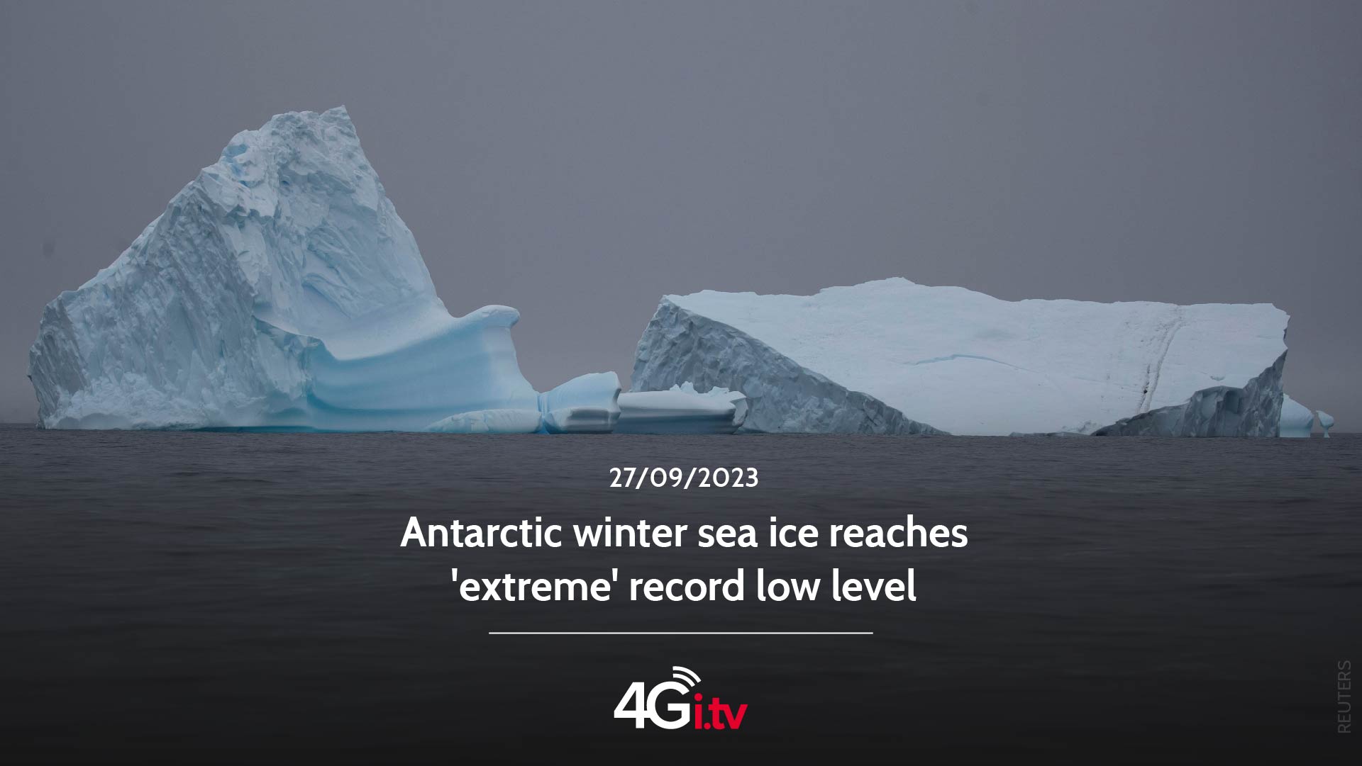 Подробнее о статье Antarctic winter sea ice reaches ‘extreme’ record low level