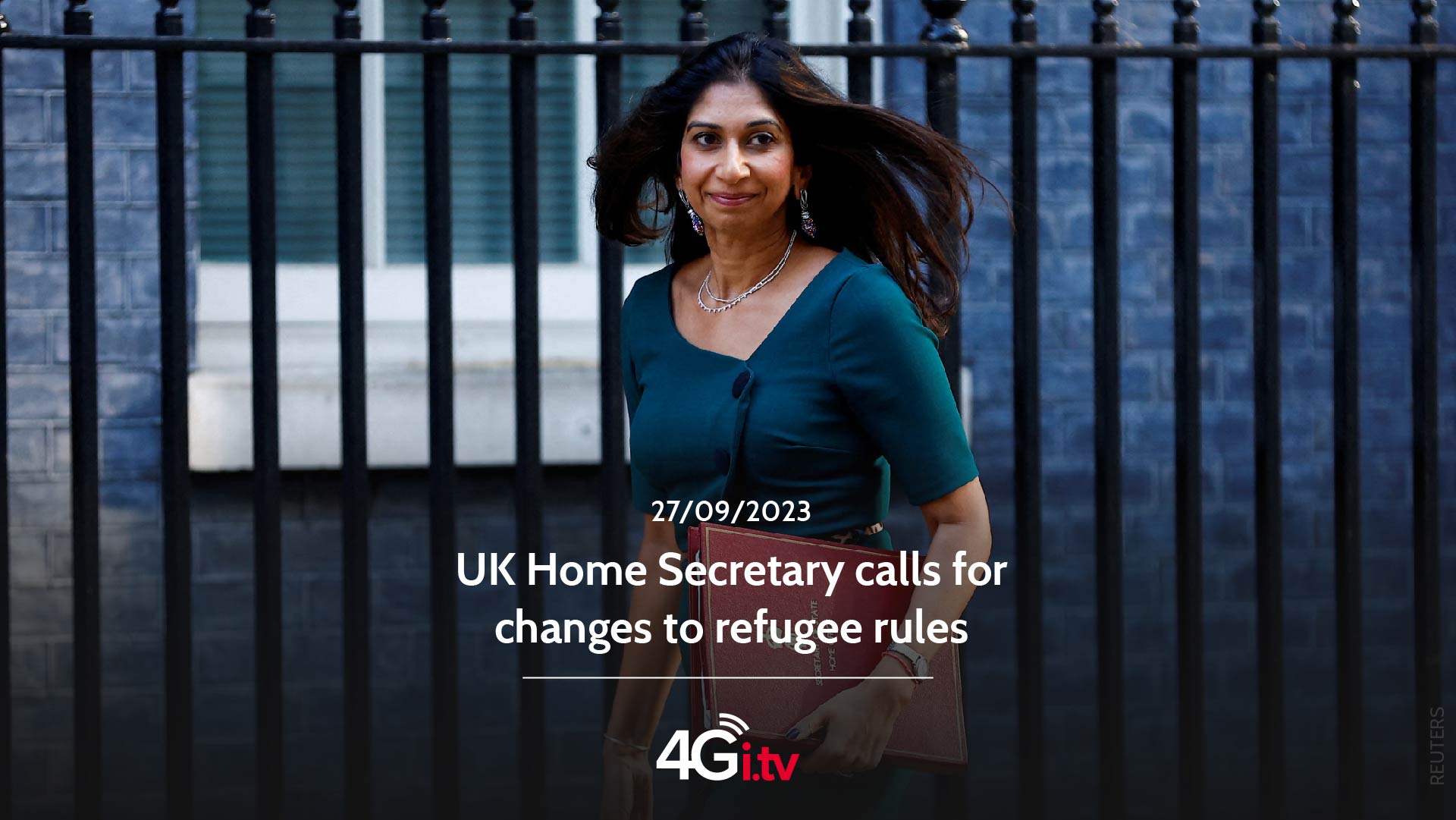 Lesen Sie mehr über den Artikel UK Home Secretary calls for changes to refugee rules