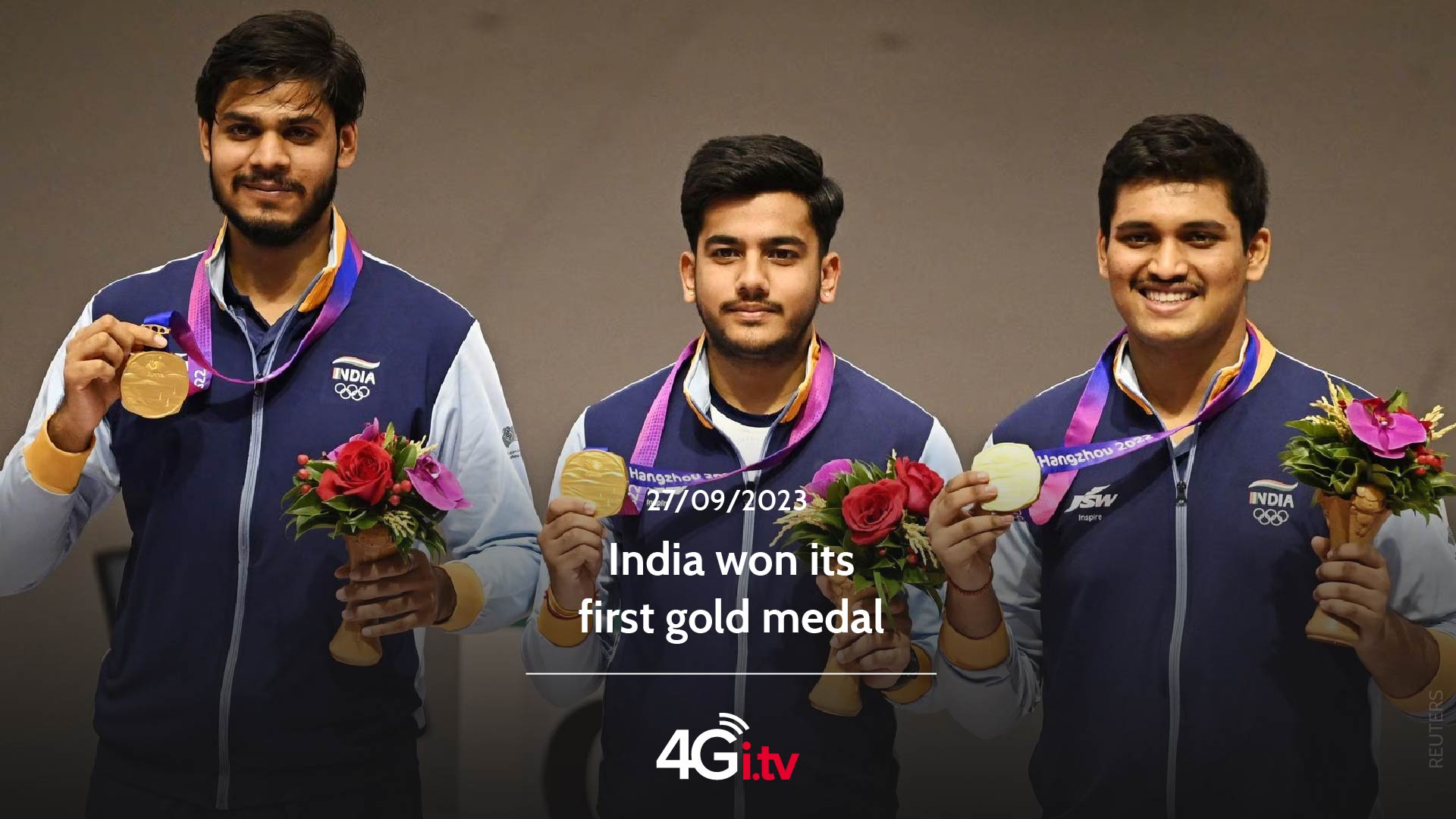 Read more about the article India won its first gold medal