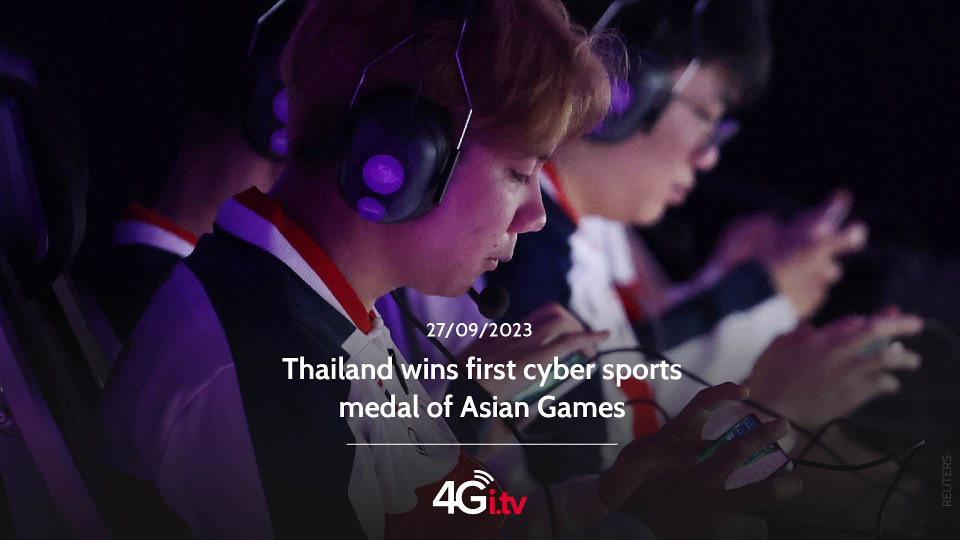 Read more about the article Thailand wins first cyber sports medal of Asian Games