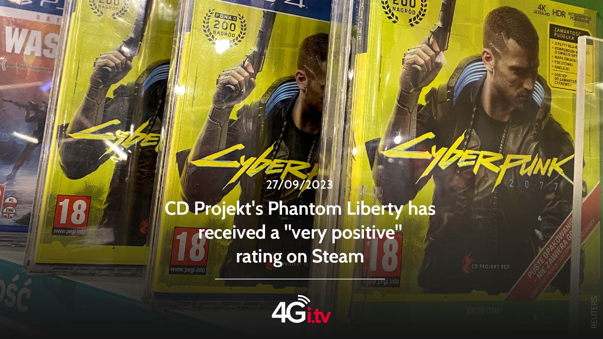 Read more about the article CD Projekt’s Phantom Liberty has received a “very positive” rating on Steam