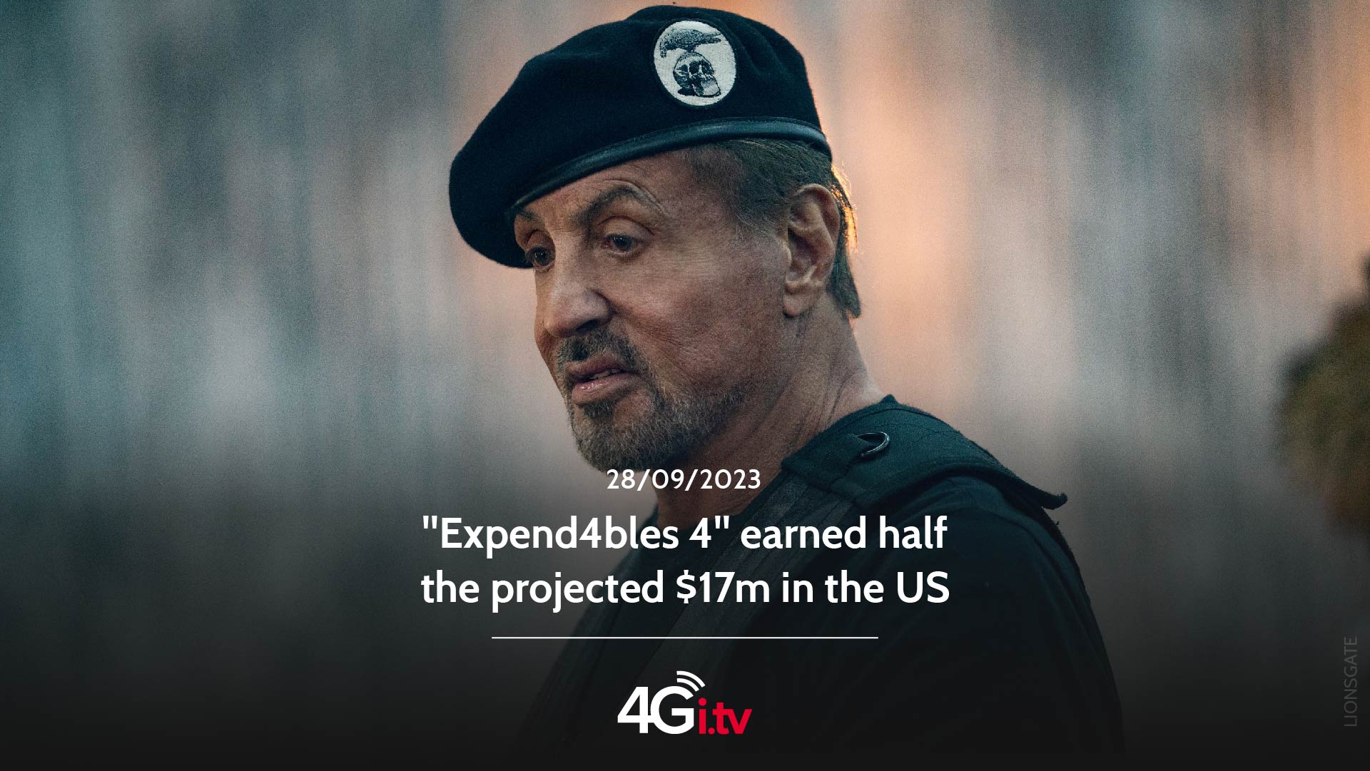 Lee más sobre el artículo “Expend4bles 4” earned half the projected $17m in the US