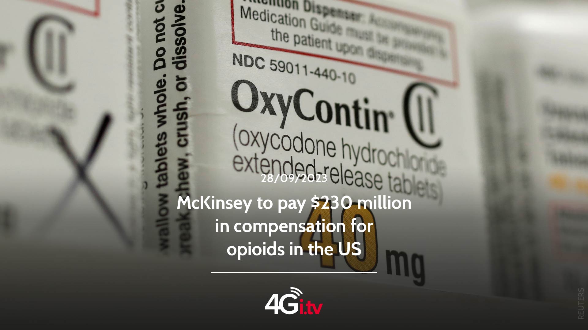Подробнее о статье McKinsey to pay $230 million in compensation for opioids in the US