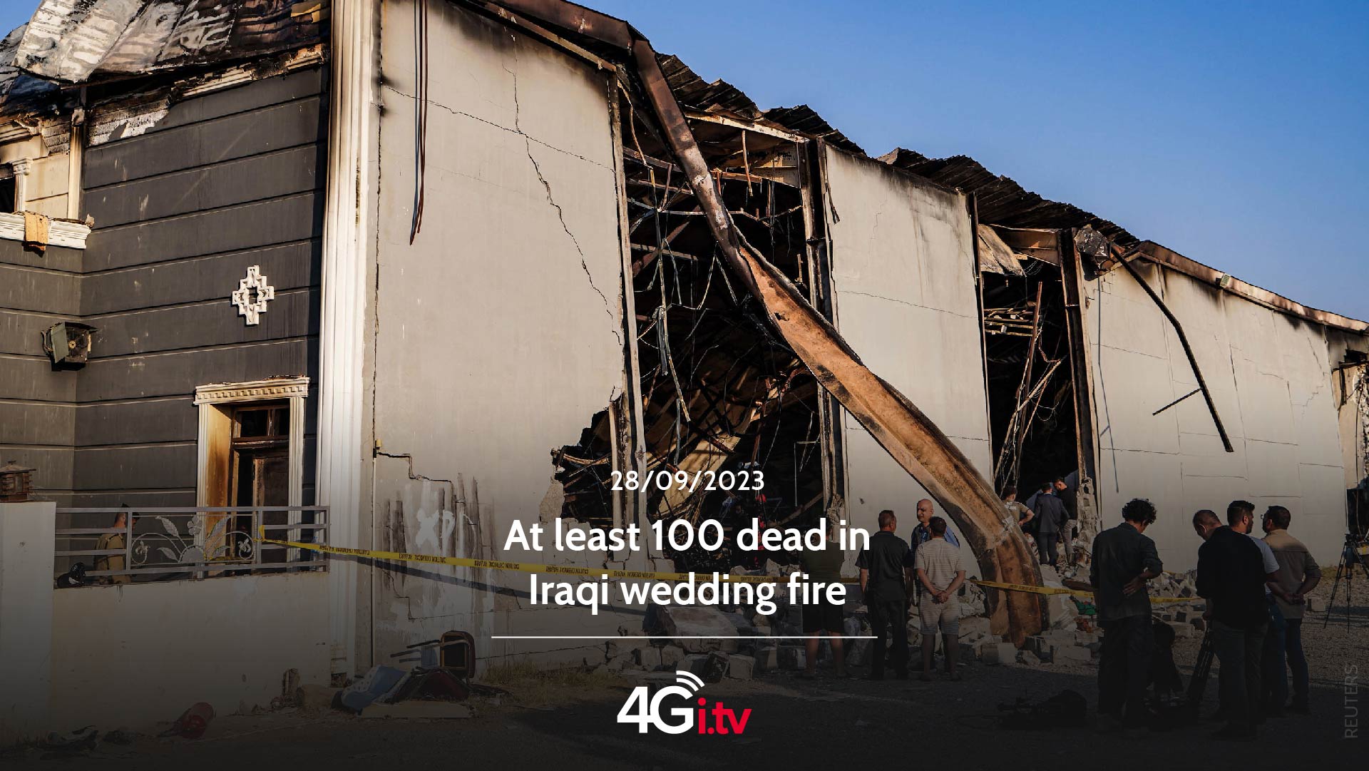 Lee más sobre el artículo At least 100 dead in Iraqi wedding fire