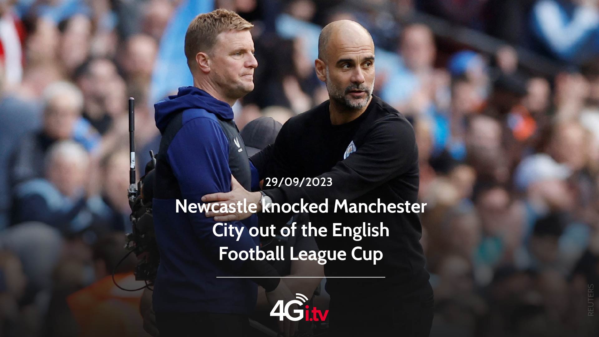 Read more about the article Newcastle knocked Manchester City out of the English Football League Cup