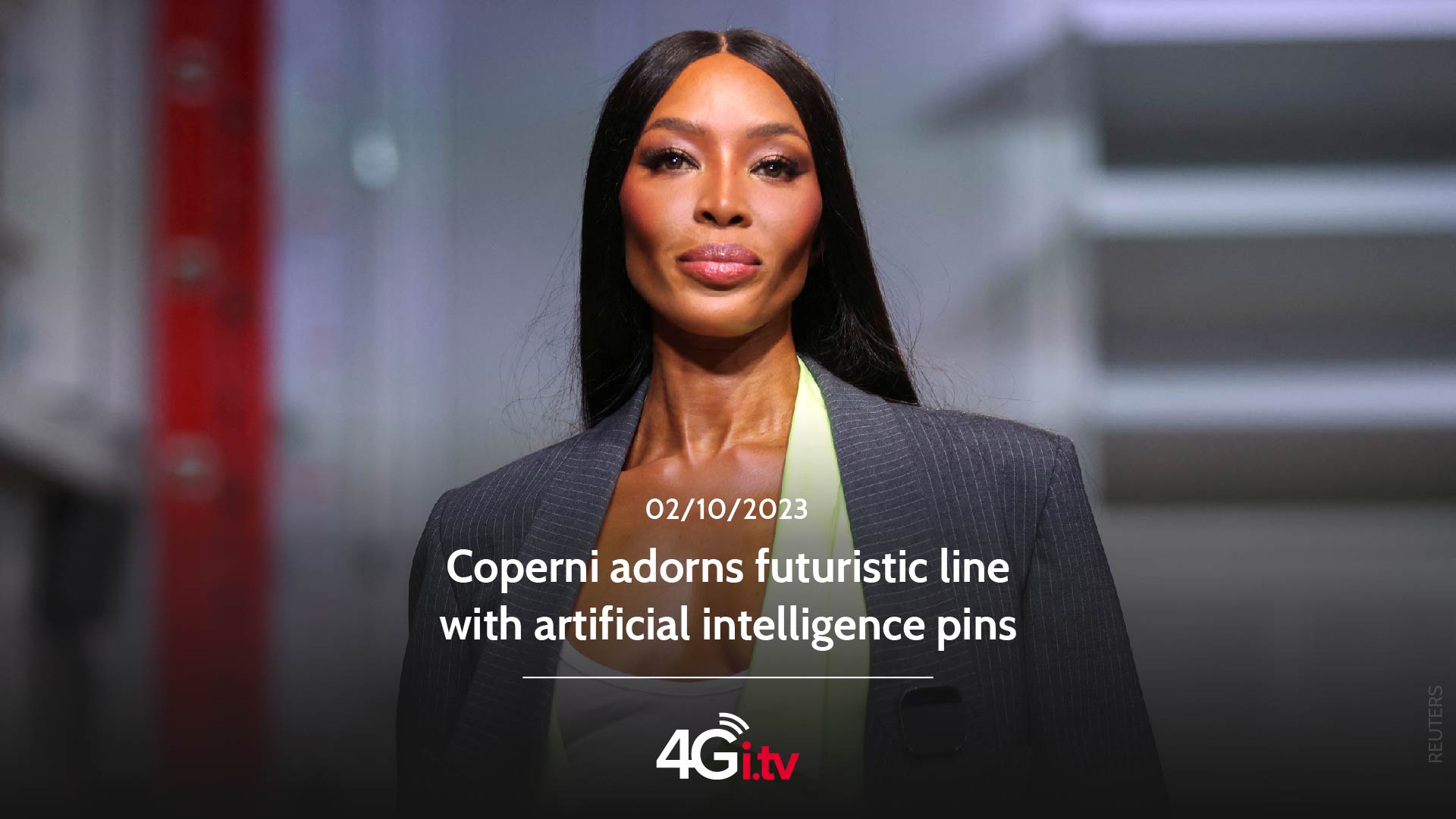 Lee más sobre el artículo Coperni adorns futuristic line with artificial intelligence pins
