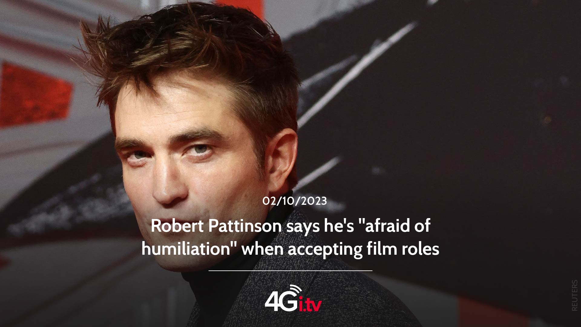 Lee más sobre el artículo Robert Pattinson says he’s “afraid of humiliation” when accepting film roles
