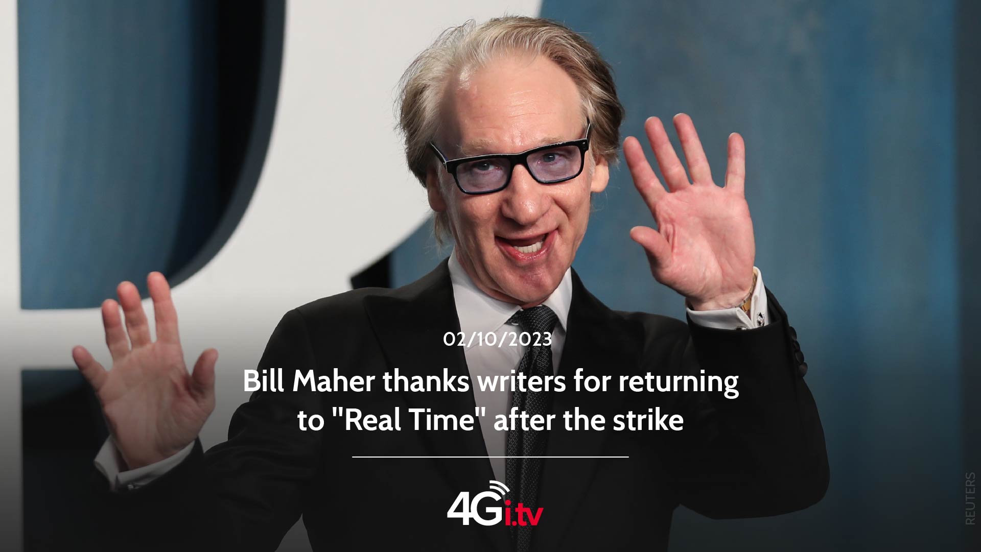 Lee más sobre el artículo Bill Maher thanks writers for returning to “Real Time” after the strike