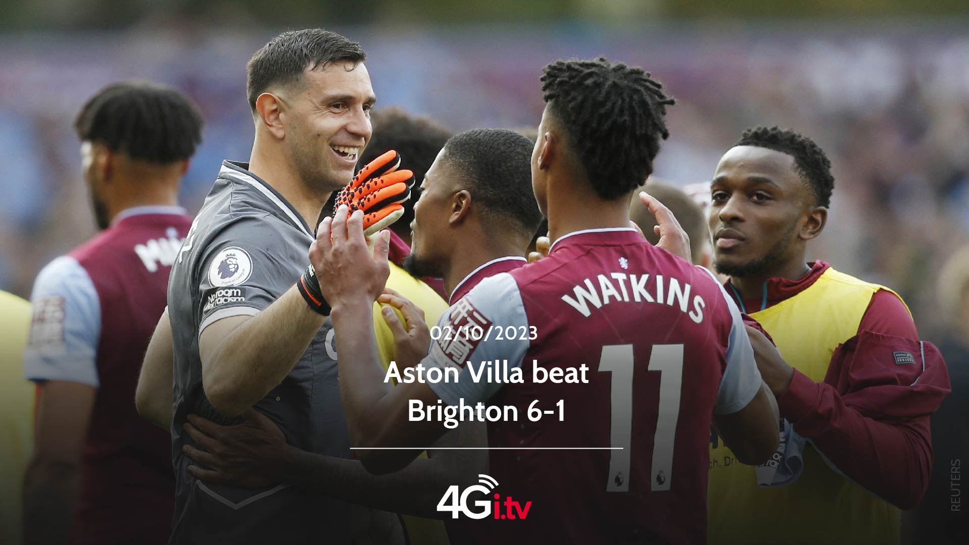 Read more about the article Aston Villa beat Brighton 6-1