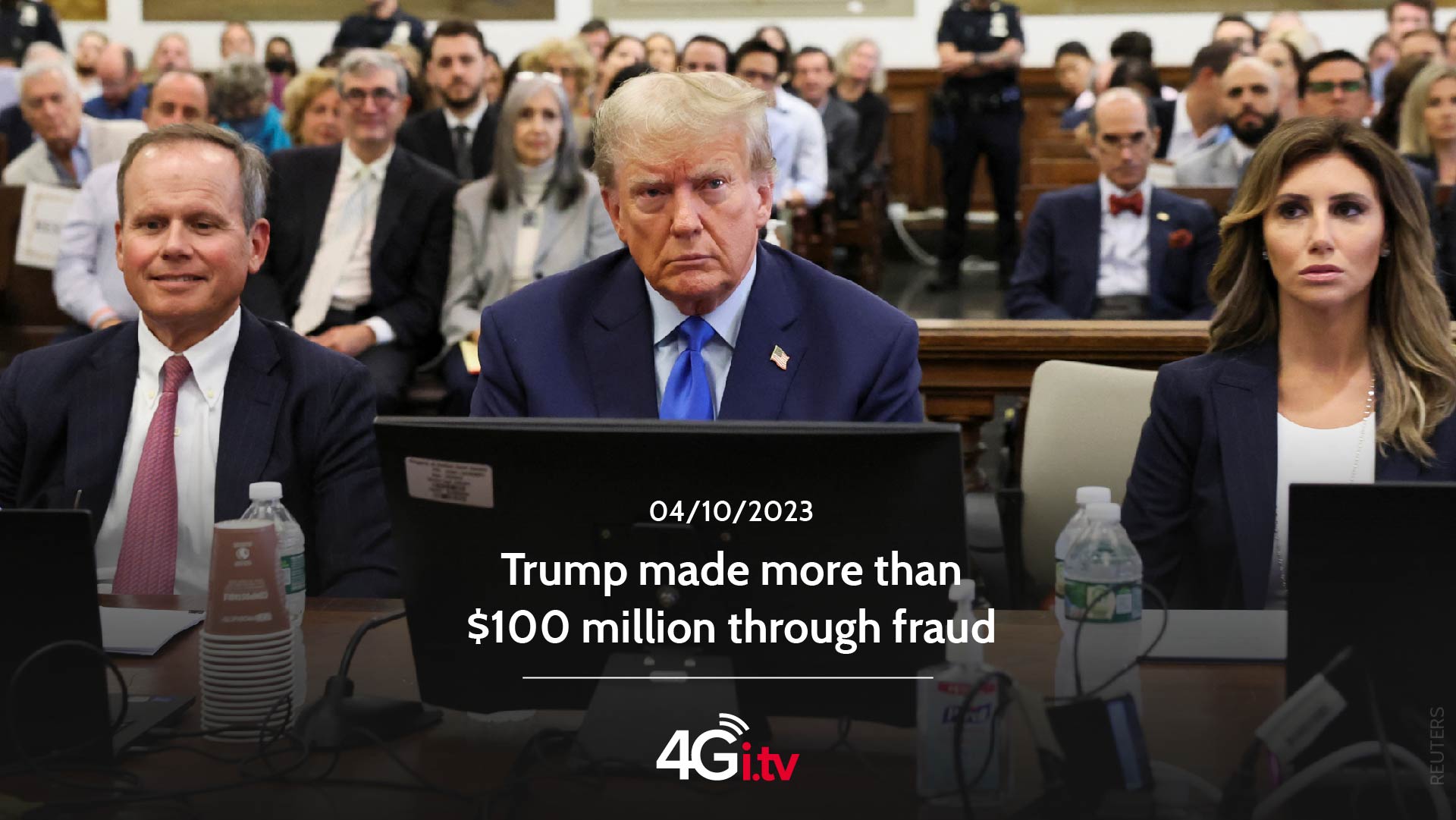 Подробнее о статье Trump made more than $100 million through fraud