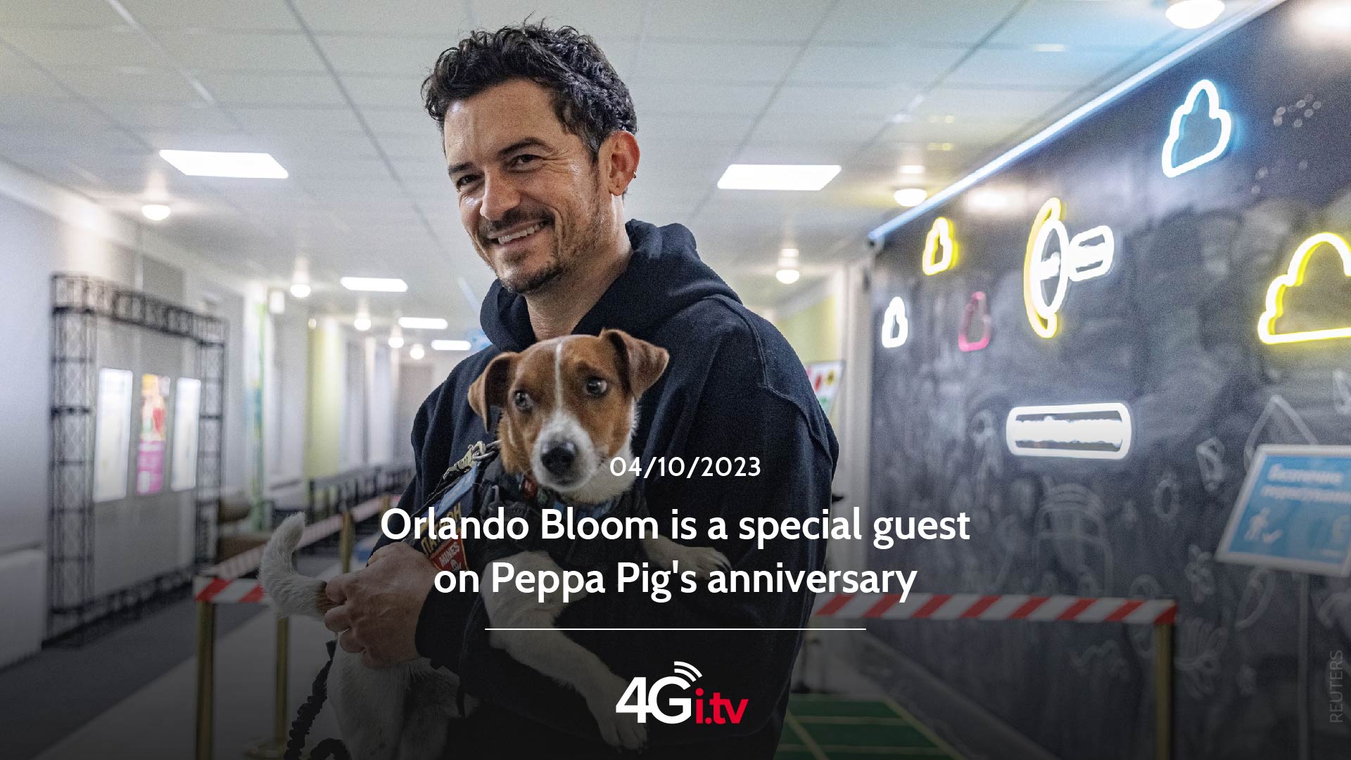 Lee más sobre el artículo Orlando Bloom is a special guest on Peppa Pig’s anniversary