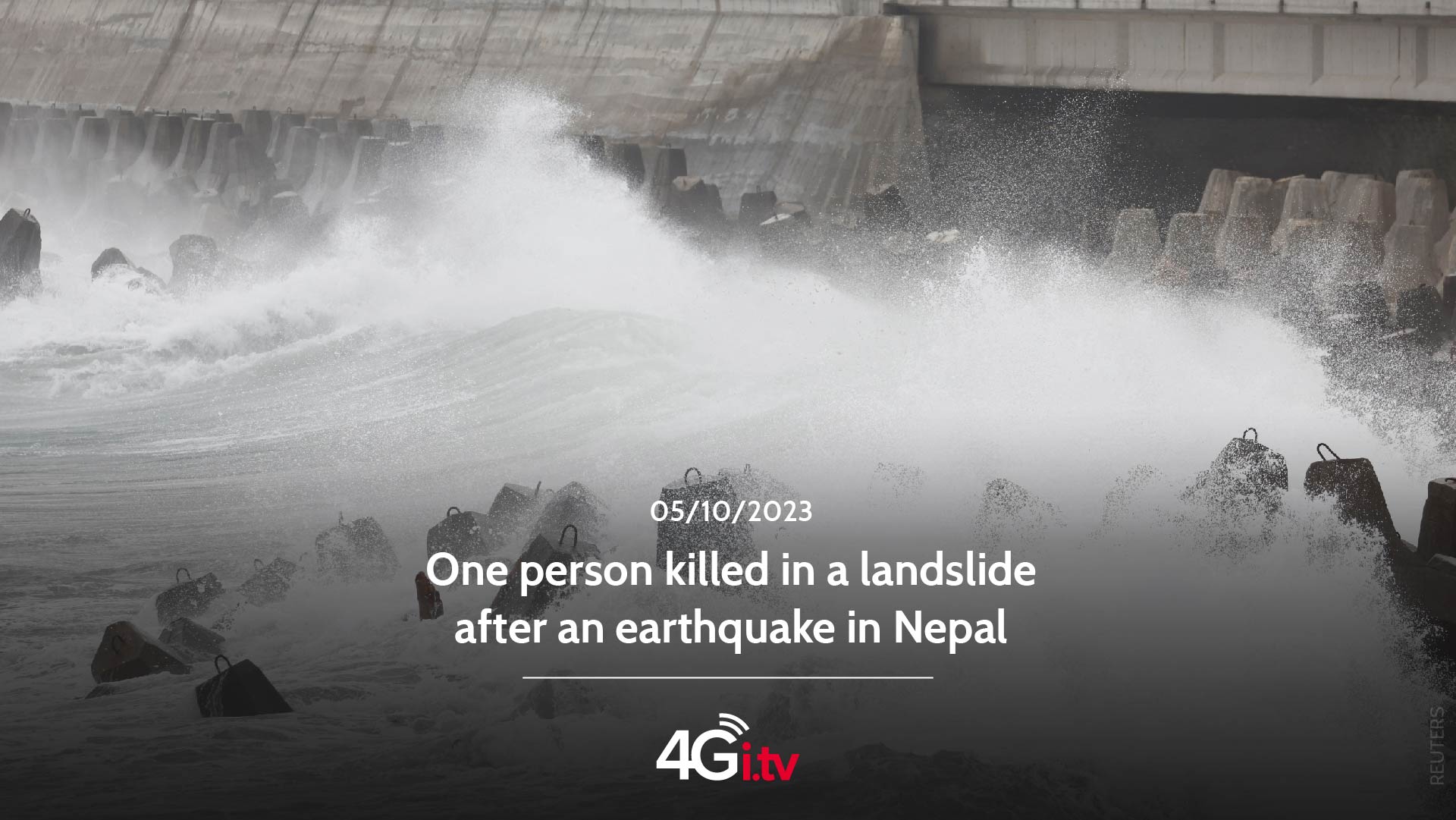 Lesen Sie mehr über den Artikel One person killed in a landslide after an earthquake in Nepal