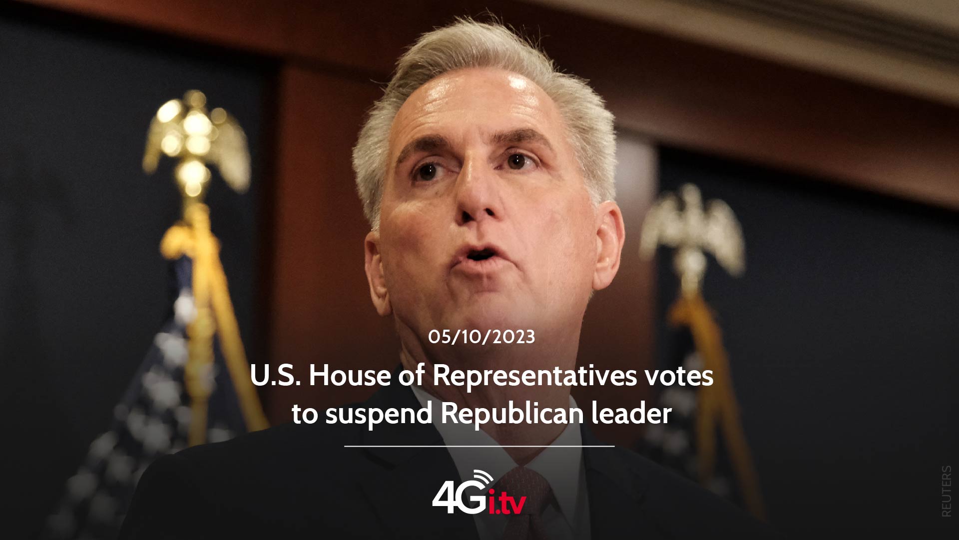 Read more about the article U.S. House of Representatives votes to suspend Republican leader