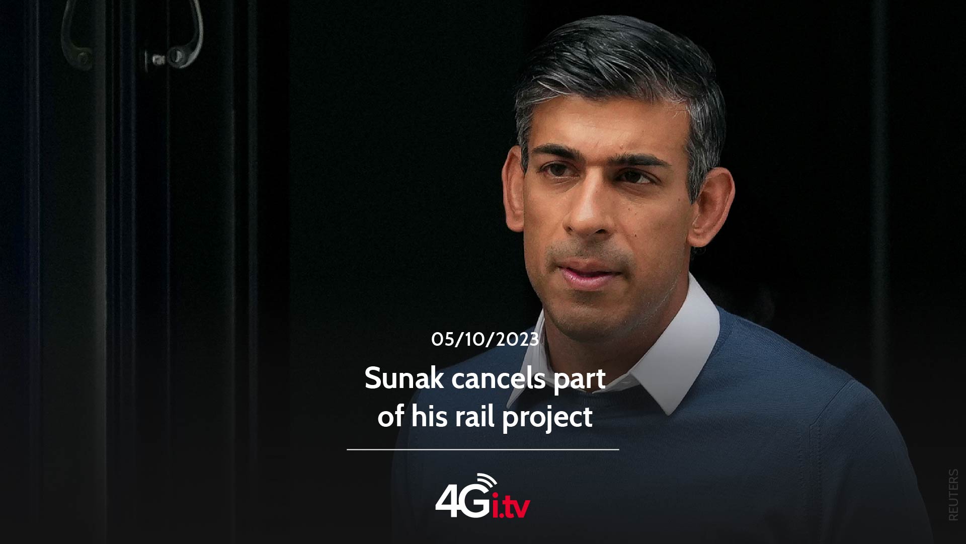Read more about the article Sunak cancels part of his rail project