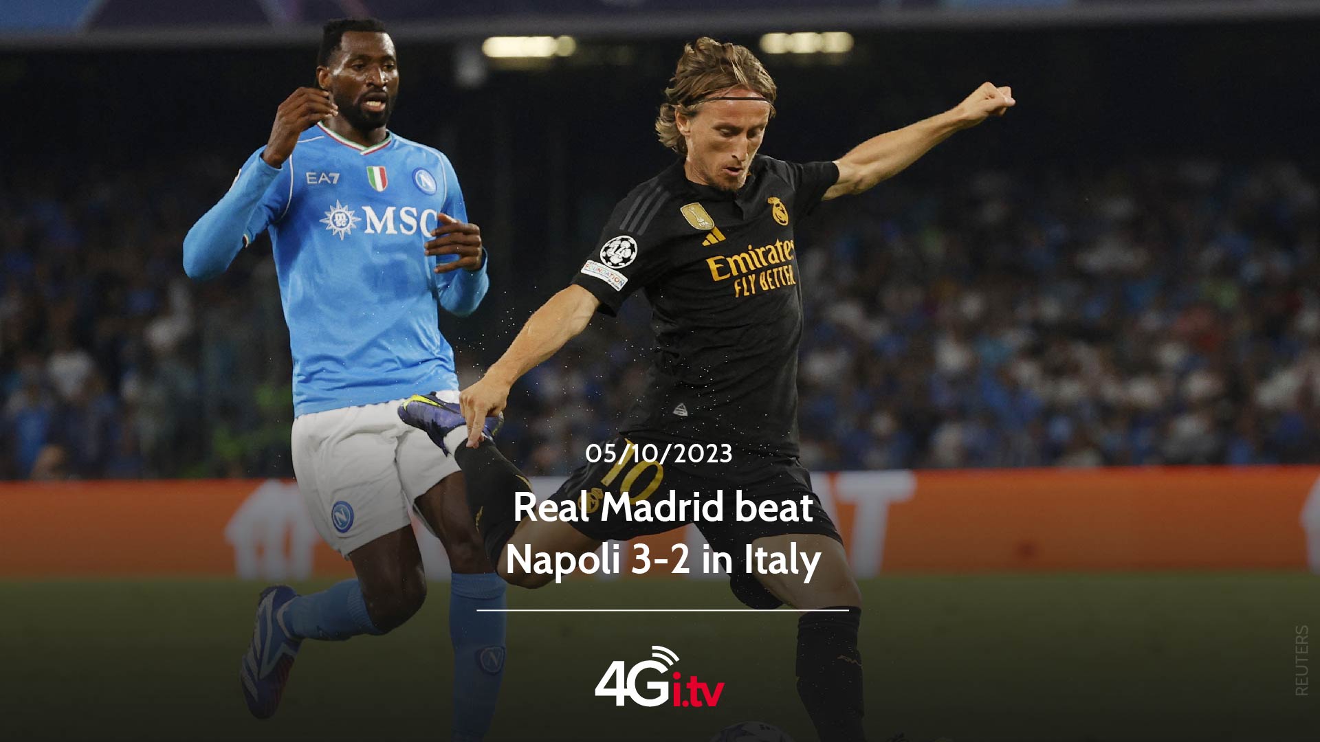 Read more about the article Real Madrid beat Napoli 3-2 in Italy
