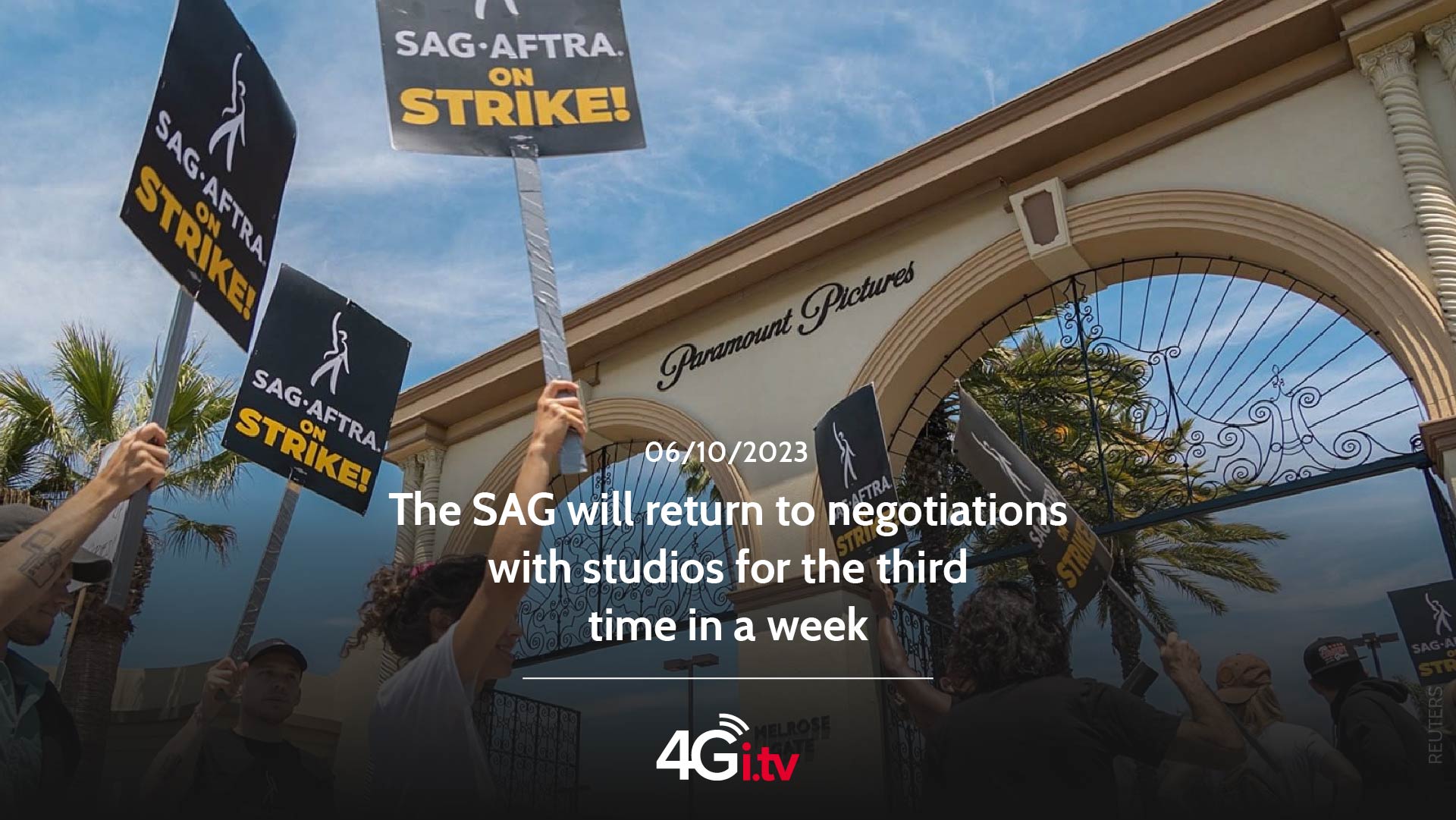 Read more about the article The SAG will return to negotiations with studios for the third time in a week