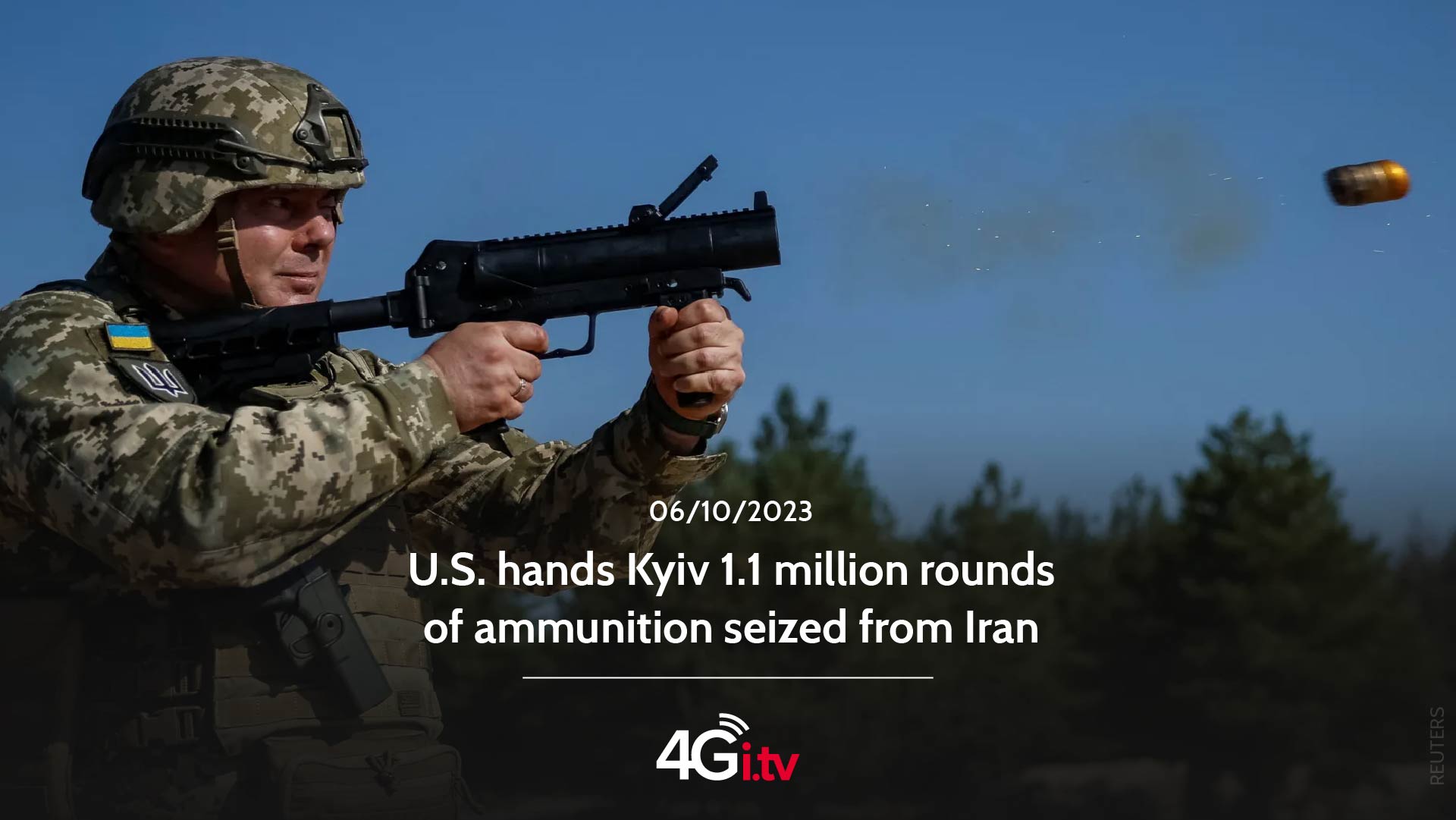 Read more about the article U.S. hands Kyiv 1.1 million rounds of ammunition seized from Iran