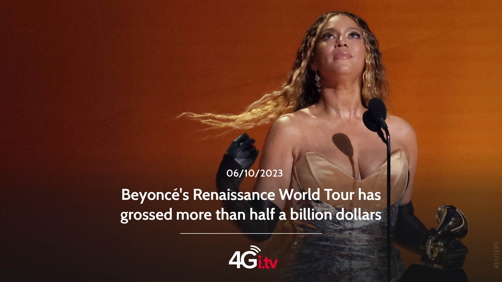 Подробнее о статье Beyoncé’s Renaissance World Tour has grossed more than half a billion dollars