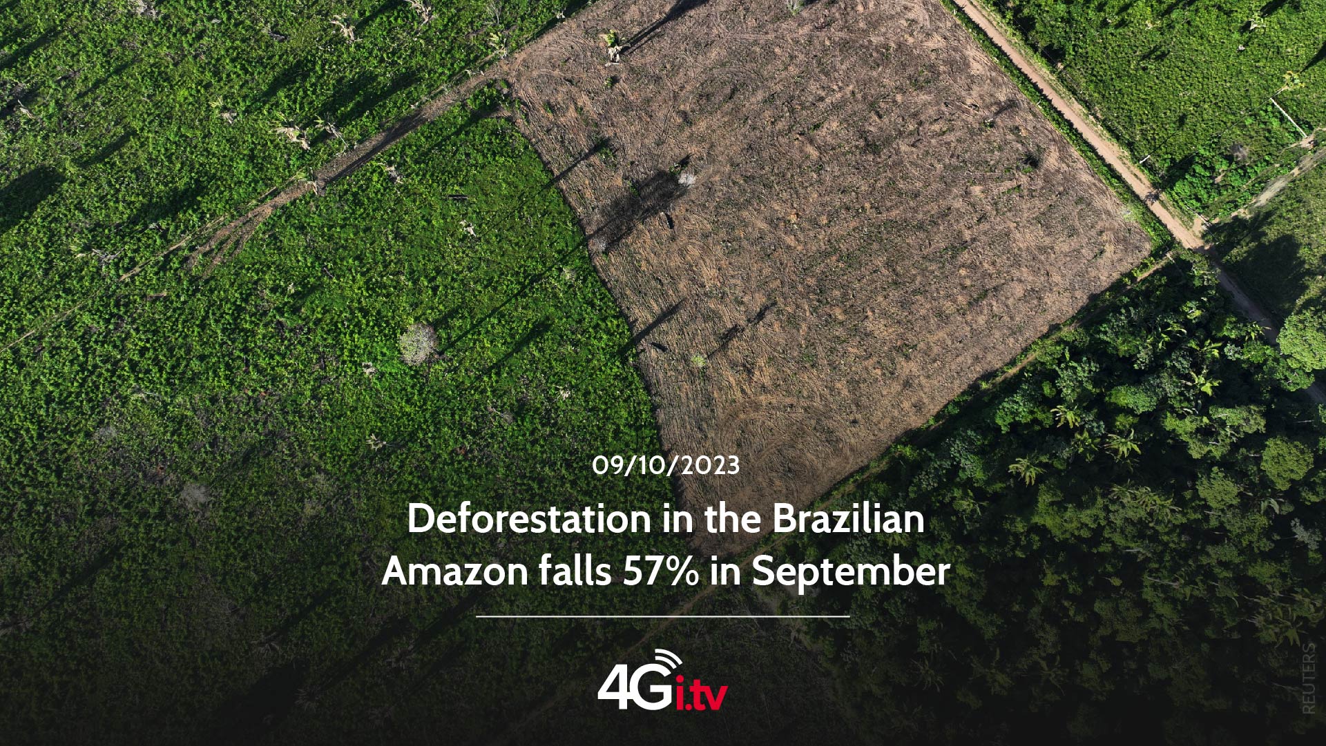 Lee más sobre el artículo Deforestation in the Brazilian Amazon falls 57% in September