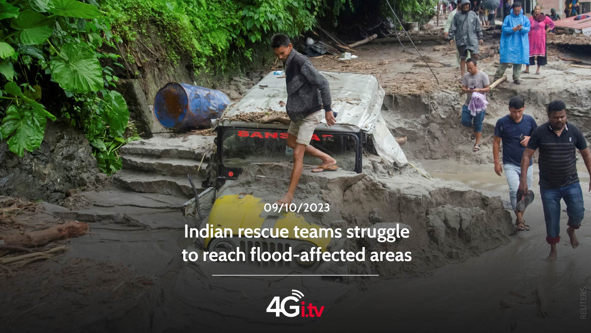 Lee más sobre el artículo Indian rescue teams struggle to reach flood-affected areas