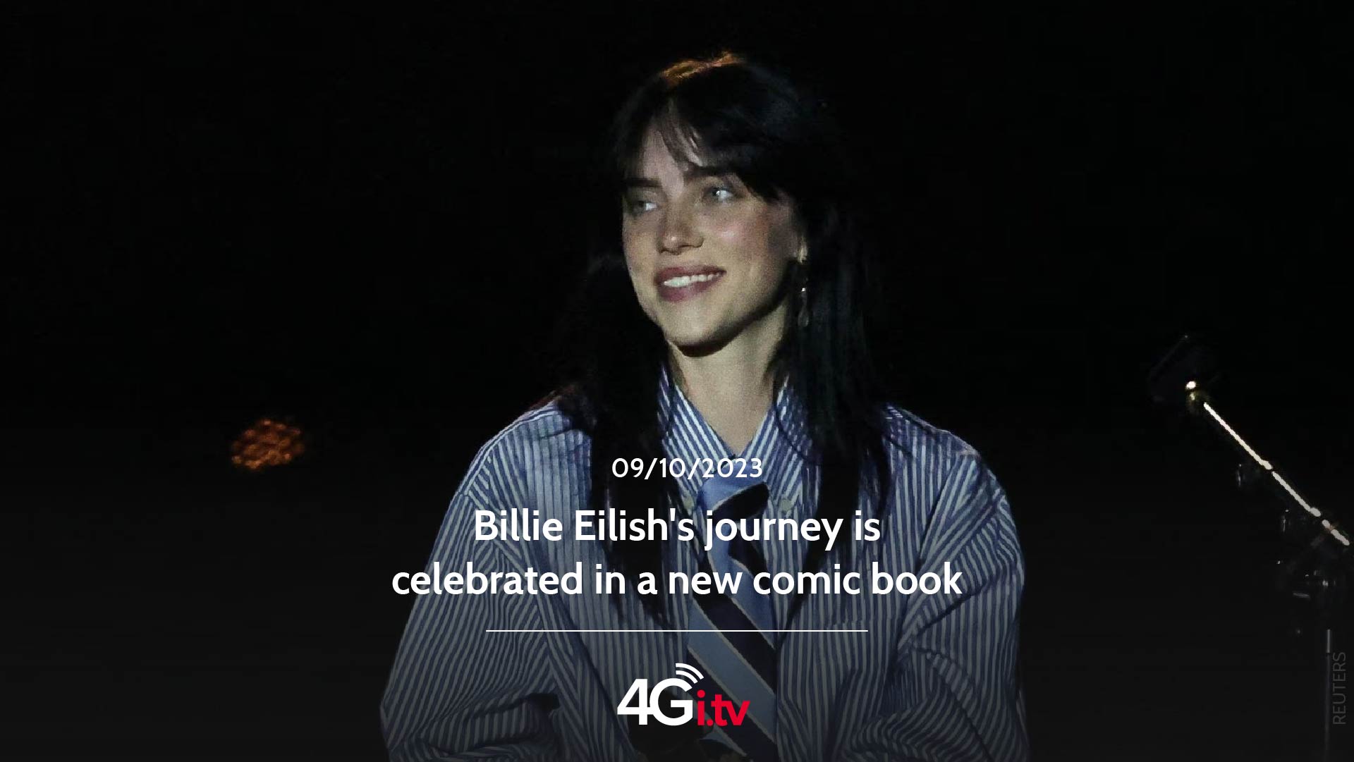 Lesen Sie mehr über den Artikel Billie Eilish’s journey is celebrated in a new comic book