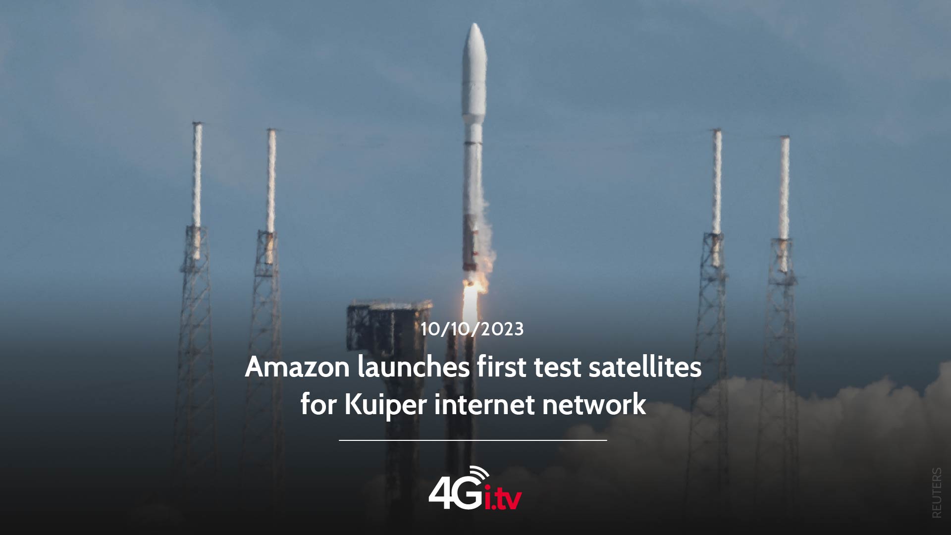 Read more about the article Amazon launches first test satellites for Kuiper internet network