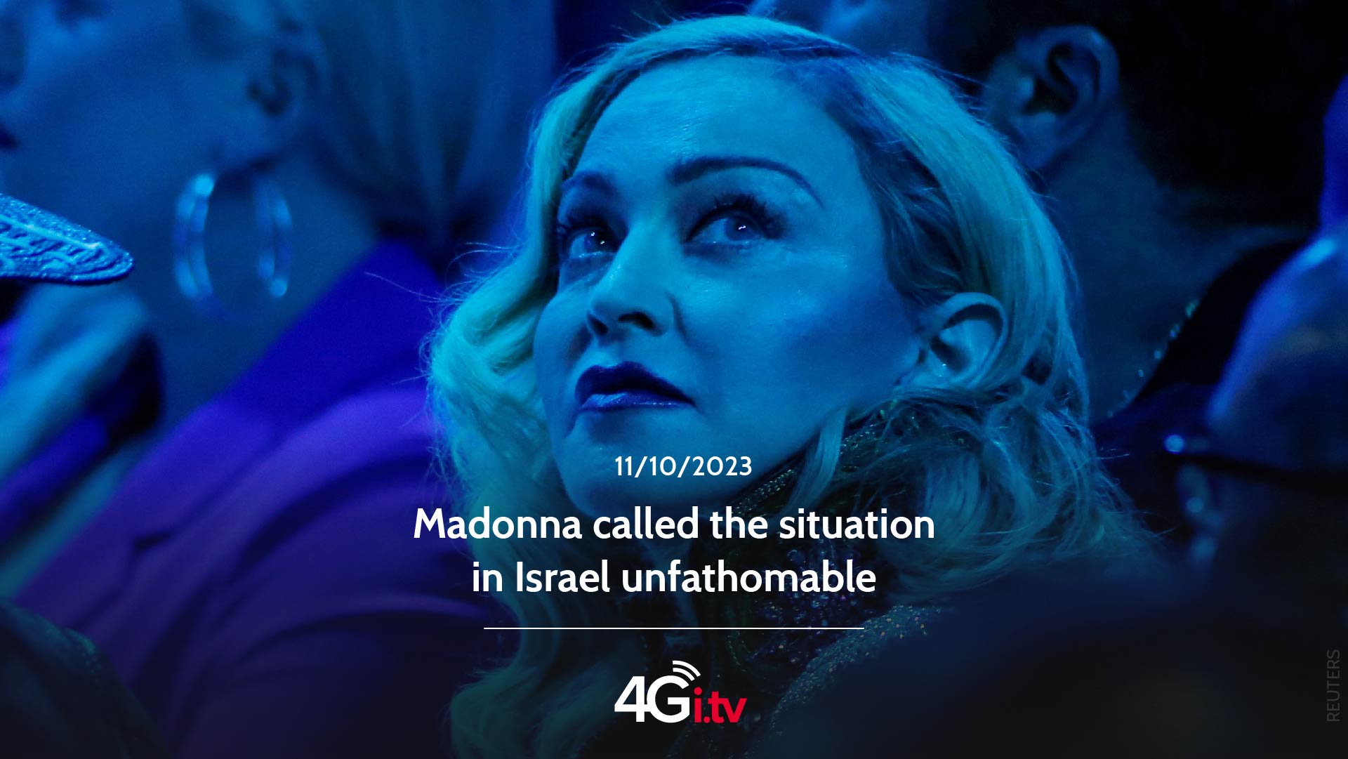 Подробнее о статье Madonna called the situation in Israel unfathomable