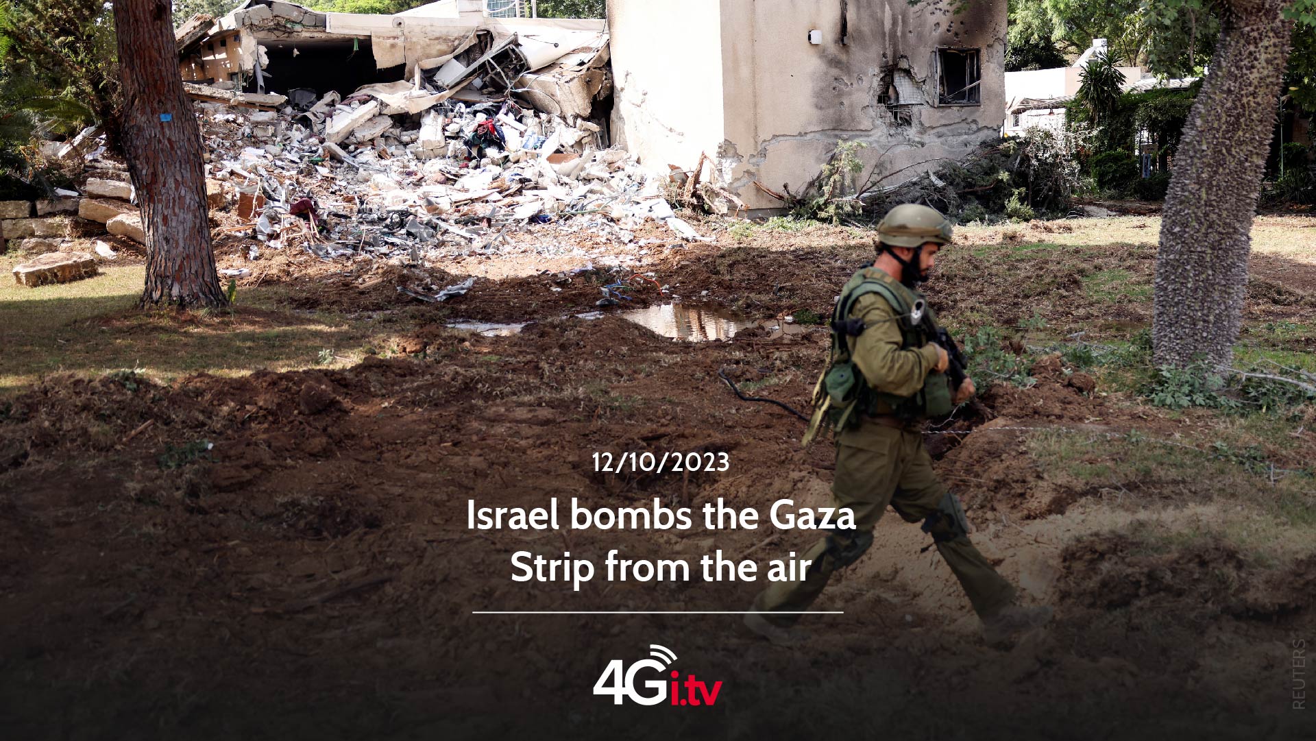 Read more about the article Israel bombs the Gaza Strip from the air